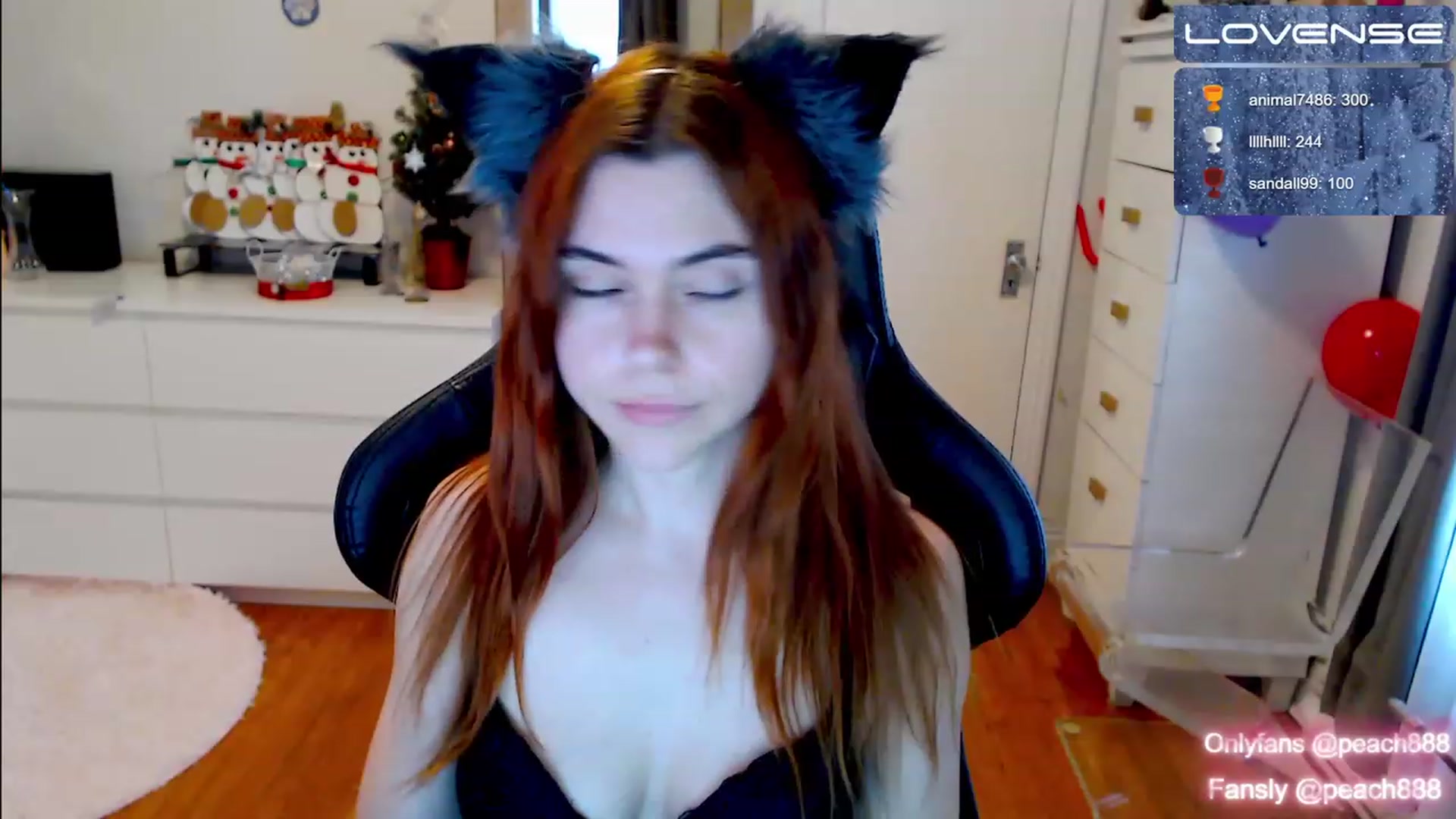 Gallery image thumbnail from Peach888's myfreecams stream on, 12/02/2022, 19:19 image 20 of 20