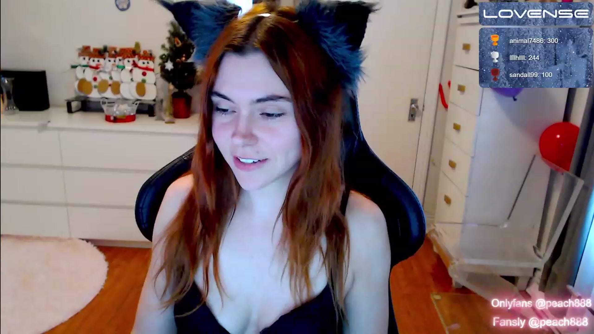 Gallery image thumbnail from Peach888's myfreecams stream on, 12/02/2022, 19:19 image 9 of 20