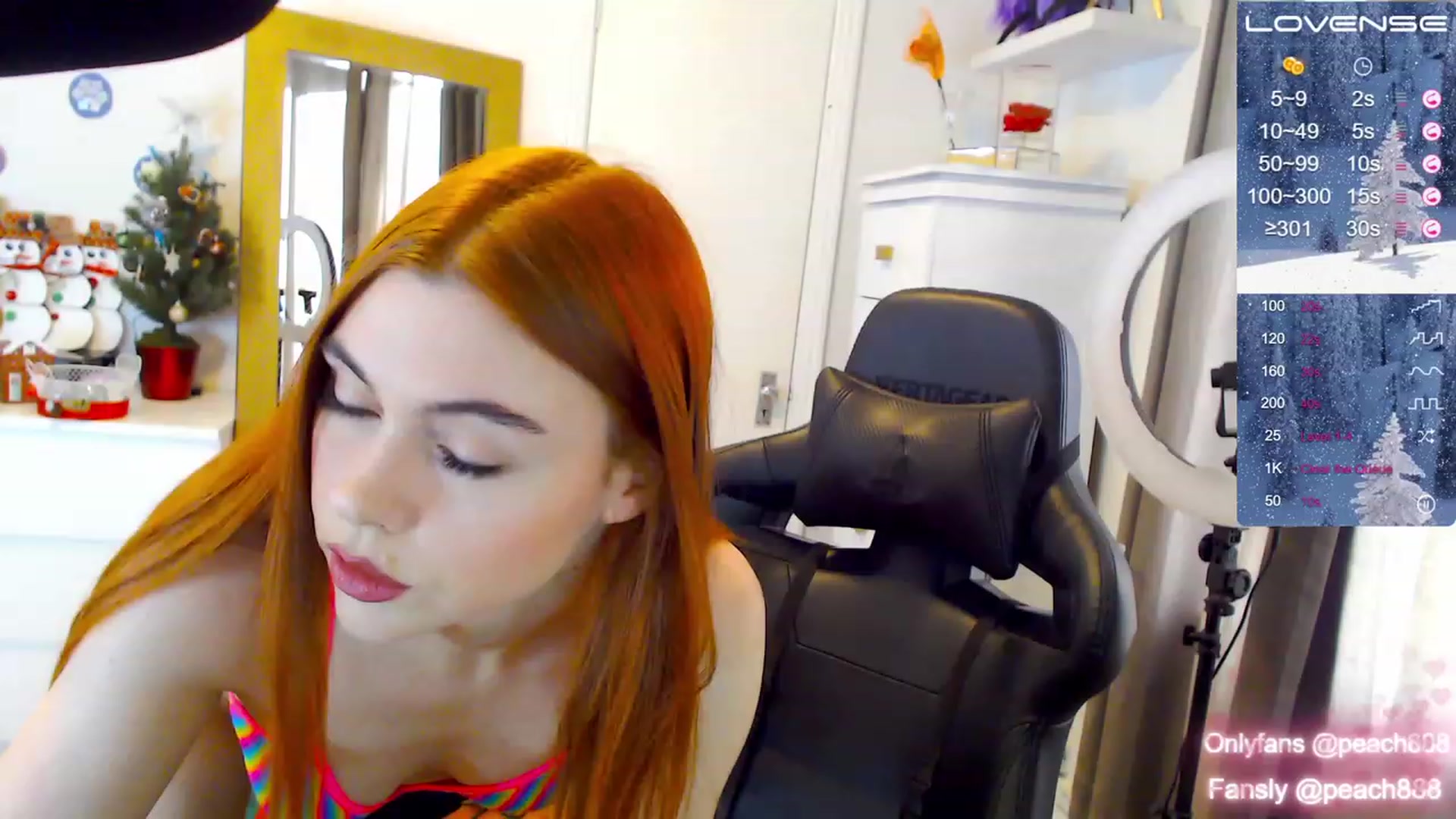 Gallery image thumbnail from Peach888's myfreecams stream on, 12/12/2022, 15:35 image 4 of 20