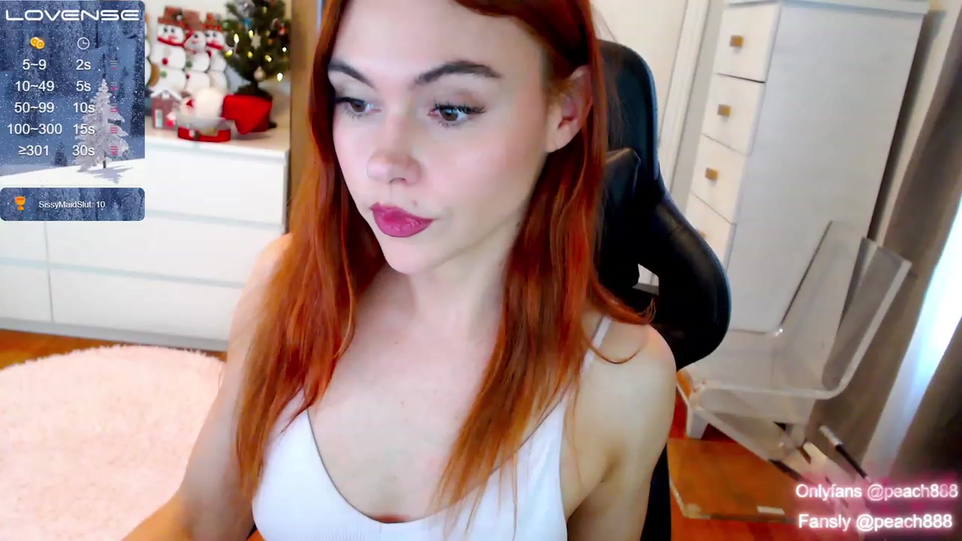 Gallery image thumbnail from Peach888's myfreecams stream on, 12/16/2022, 18:26 image 9 of 20