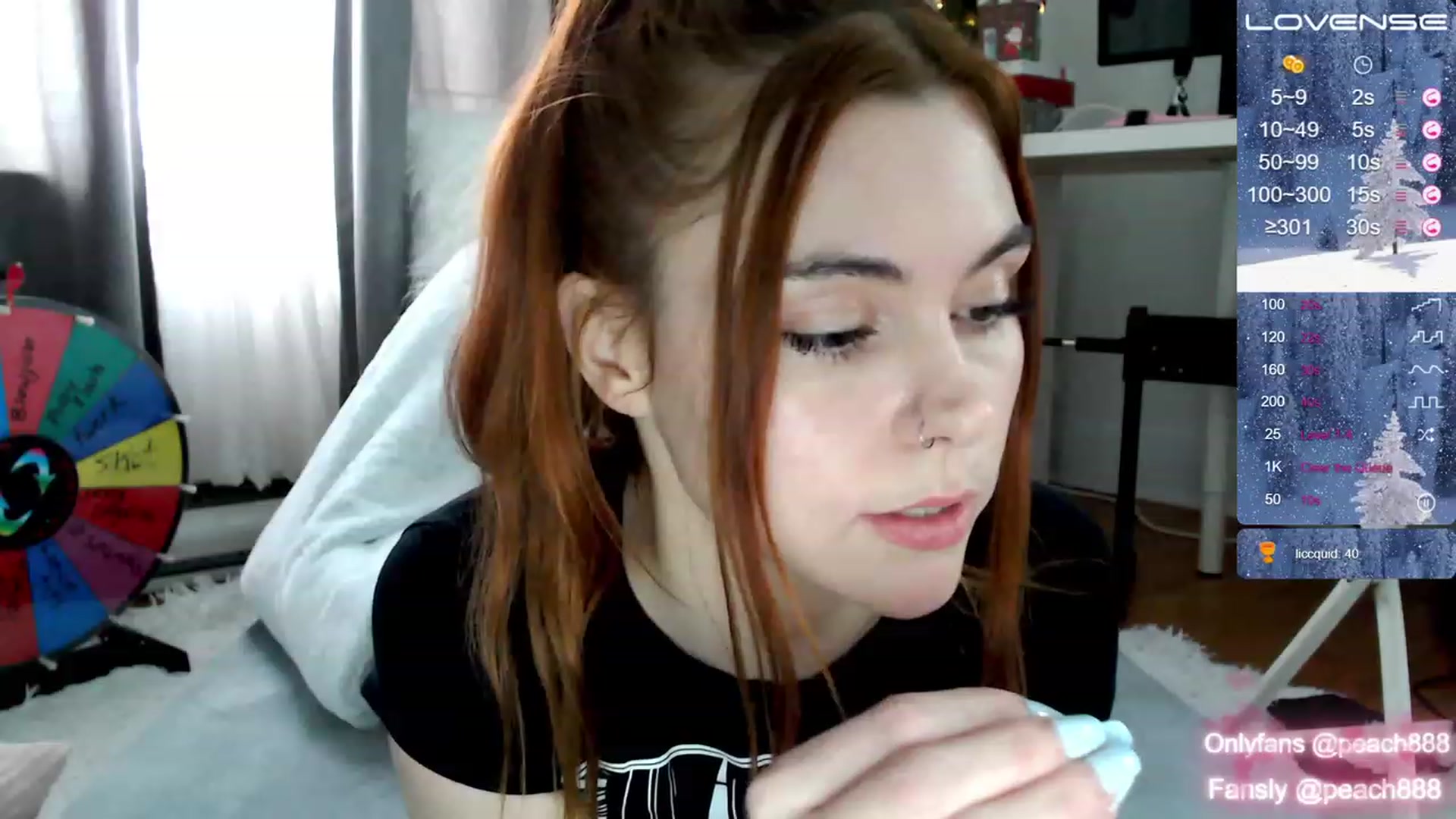 Gallery image thumbnail from Peach888's myfreecams stream on, 12/21/2022, 17:27 image 9 of 20