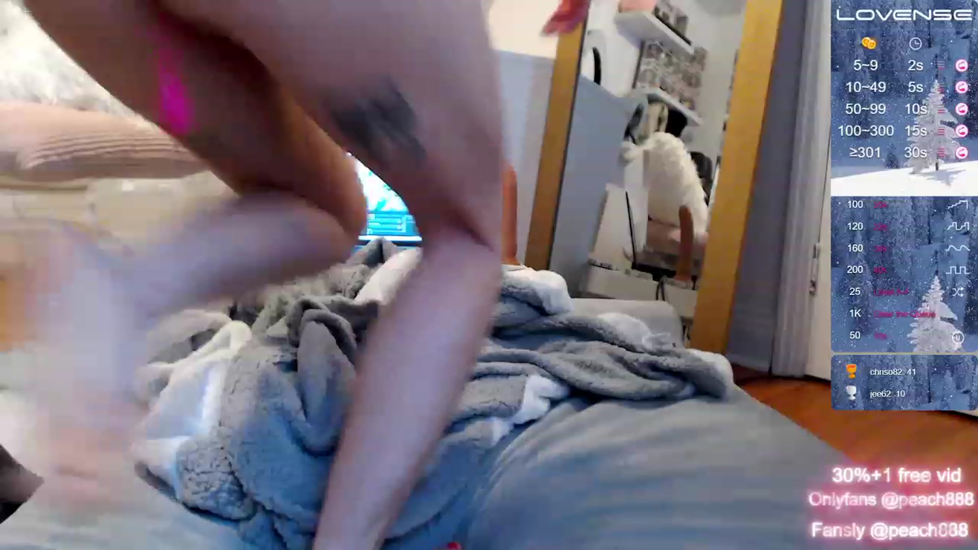Gallery image thumbnail from Peach888's myfreecams stream on, 12/23/2022, 16:04 image 19 of 20
