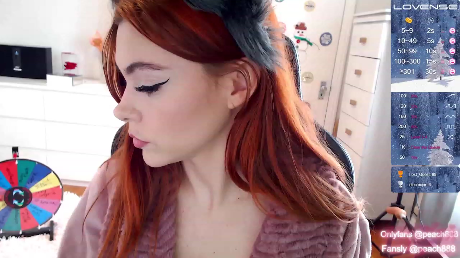Gallery image thumbnail from Peach888's myfreecams stream on, 12/27/2022, 17:28 image 8 of 20