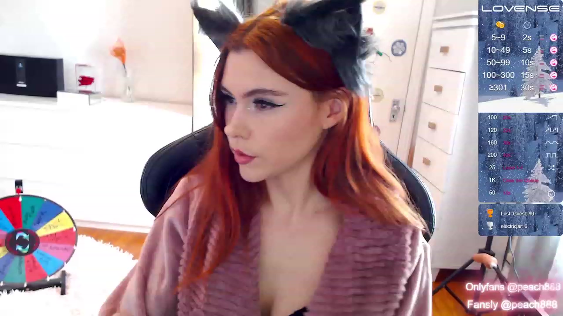 Gallery image thumbnail from Peach888's myfreecams stream on, 12/27/2022, 17:28 image 7 of 20