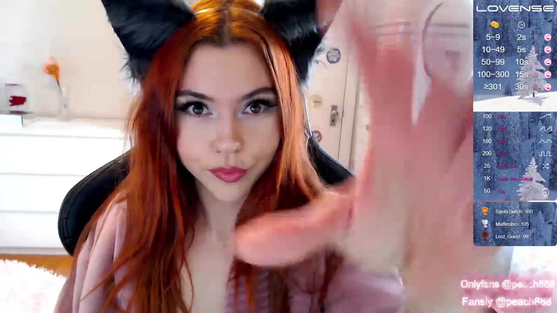 Gallery image thumbnail from Peach888's myfreecams stream on, 12/27/2022, 18:20 image 17 of 20