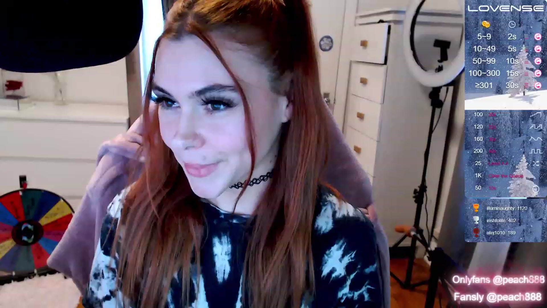Gallery image thumbnail from Peach888's myfreecams stream on, 12/29/2022, 20:31 image 16 of 20