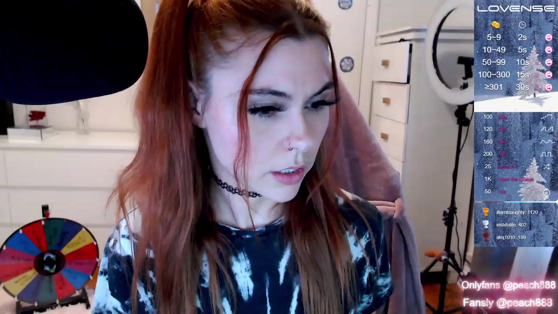 Gallery image thumbnail from Peach888's myfreecams stream on, 12/29/2022, 20:31 image 12 of 20