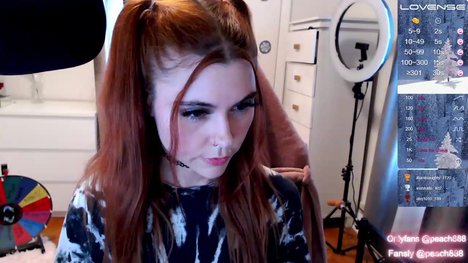 Gallery image thumbnail from Peach888's myfreecams stream on, 12/29/2022, 20:31 image 13 of 20