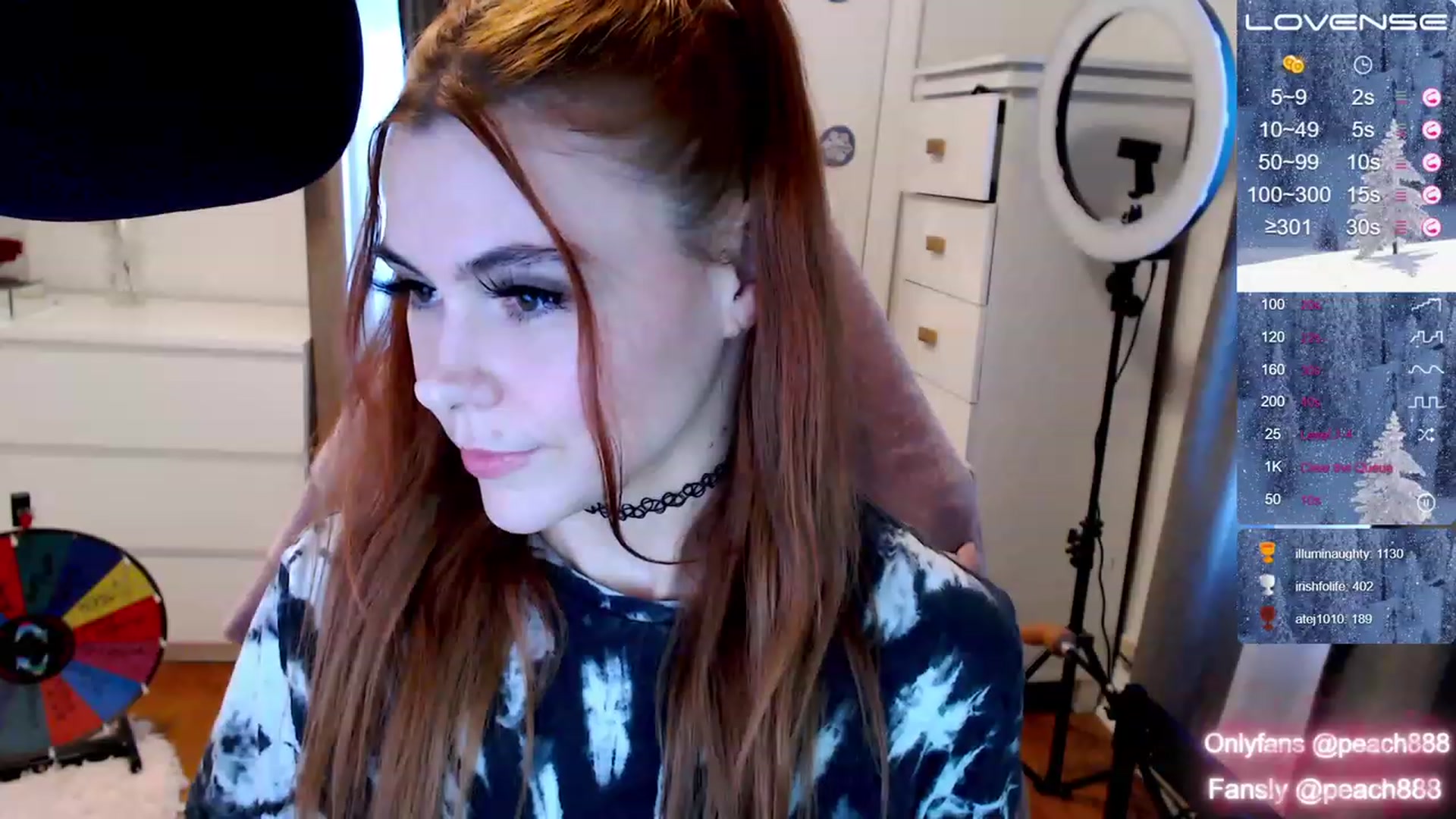 Gallery image thumbnail from Peach888's myfreecams stream on, 12/29/2022, 20:31 image 20 of 20