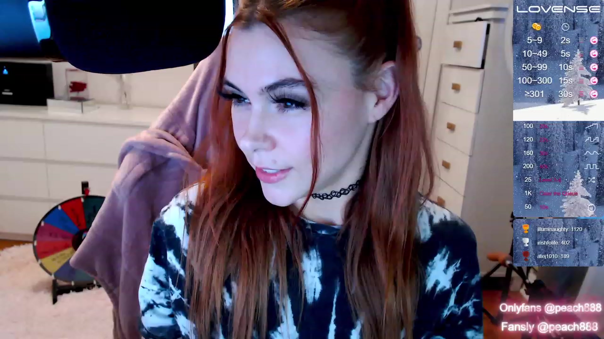 Gallery image thumbnail from Peach888's myfreecams stream on, 12/29/2022, 20:31 image 17 of 20