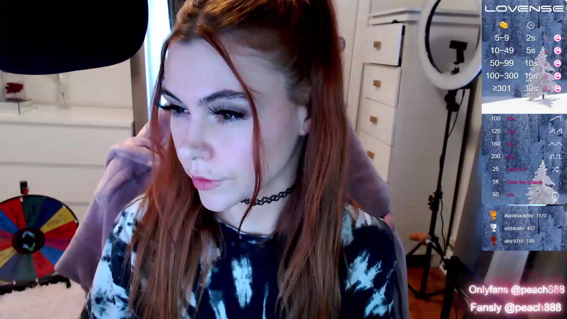 Gallery image thumbnail from Peach888's myfreecams stream on, 12/29/2022, 20:31 image 14 of 20