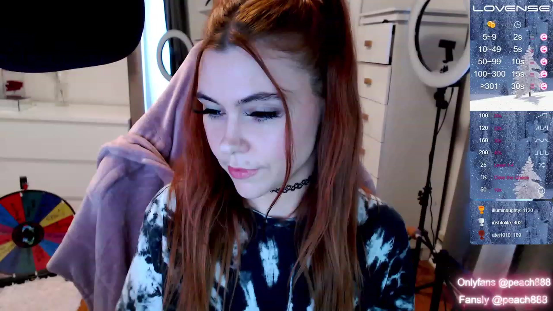 Gallery image thumbnail from Peach888's myfreecams stream on, 12/29/2022, 20:31 image 15 of 20