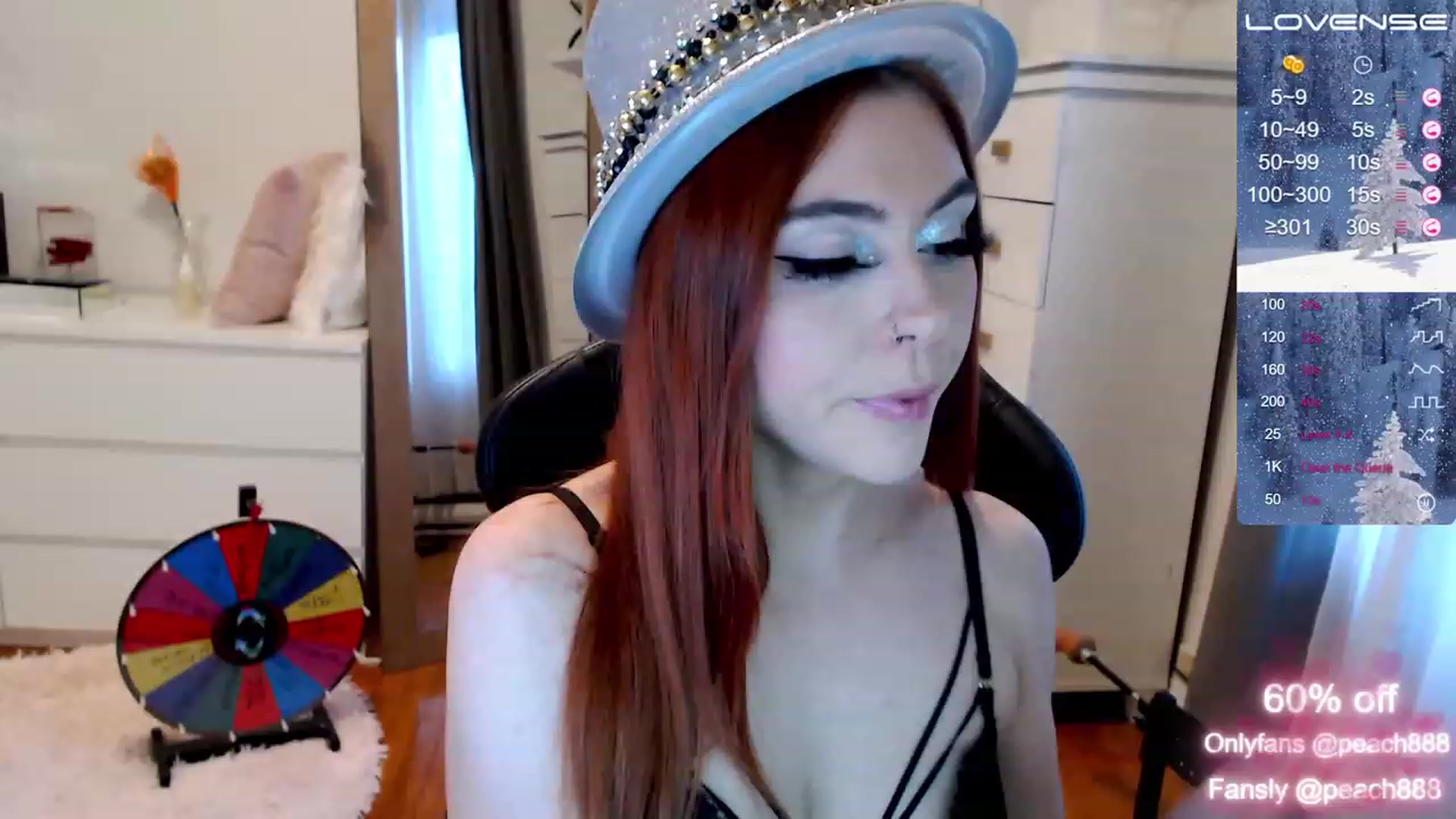 Gallery image thumbnail from Peach888's myfreecams stream on, 12/31/2022, 20:43 image 8 of 20