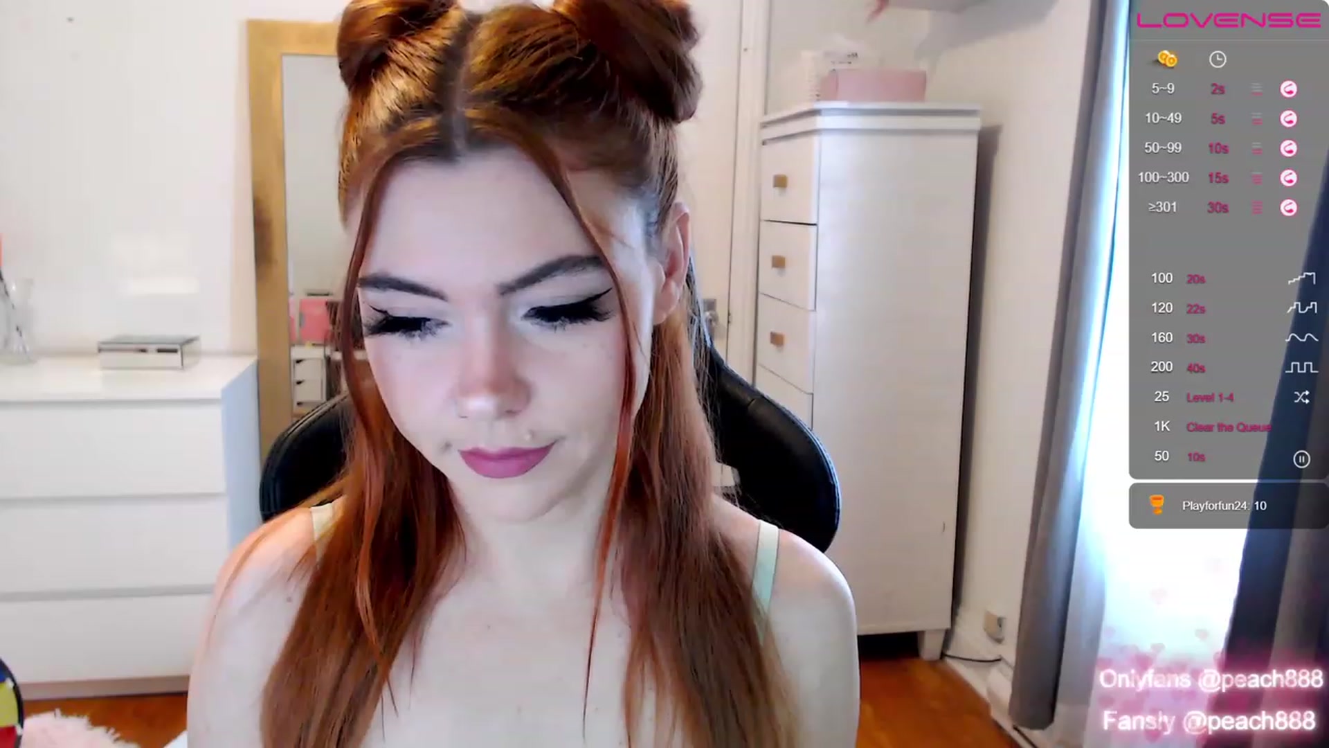 Gallery image thumbnail from Peach888's myfreecams stream on, 01/08/2023, 15:46 image 9 of 20