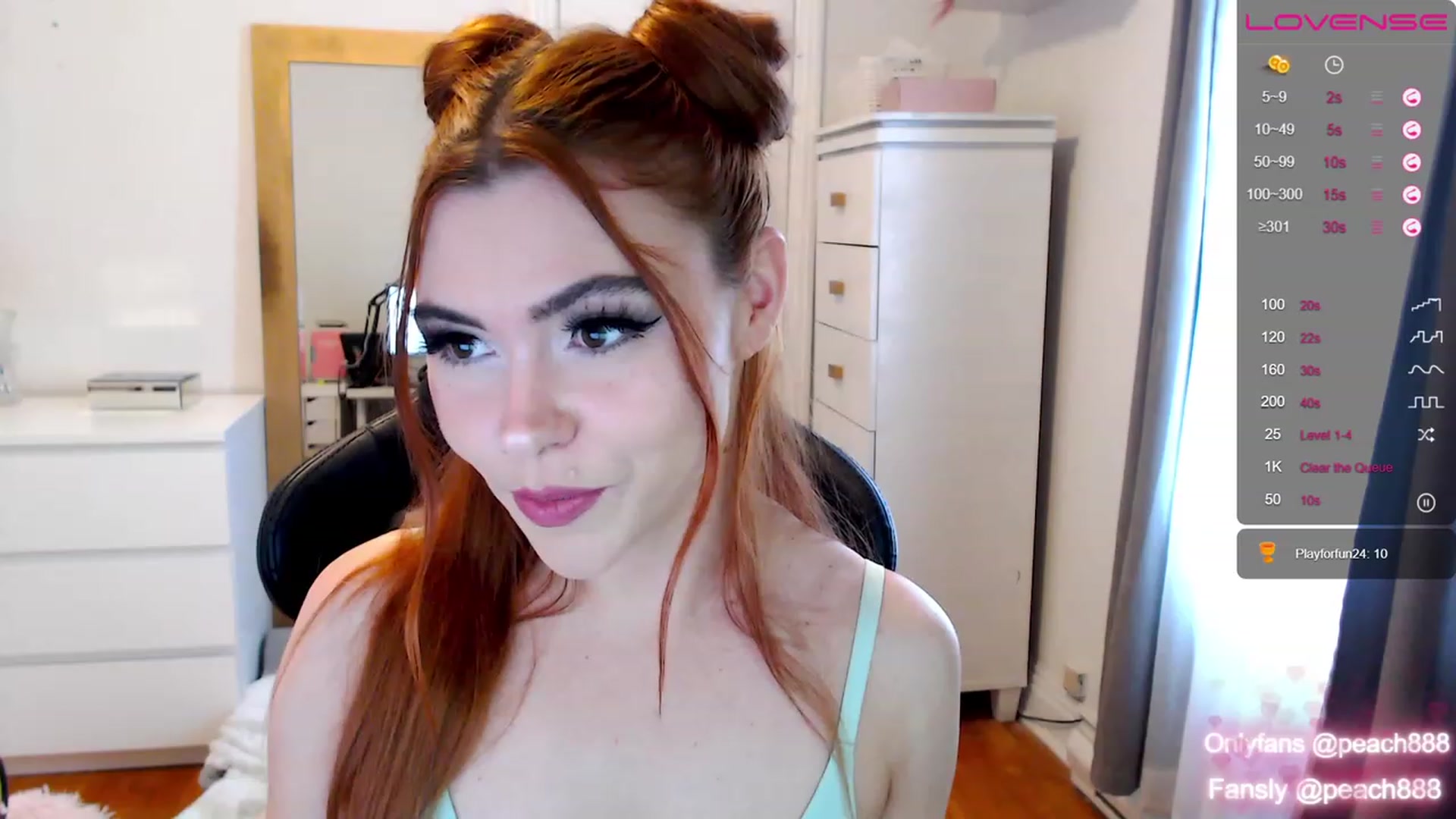 Gallery image thumbnail from Peach888's myfreecams stream on, 01/08/2023, 15:46 image 19 of 20