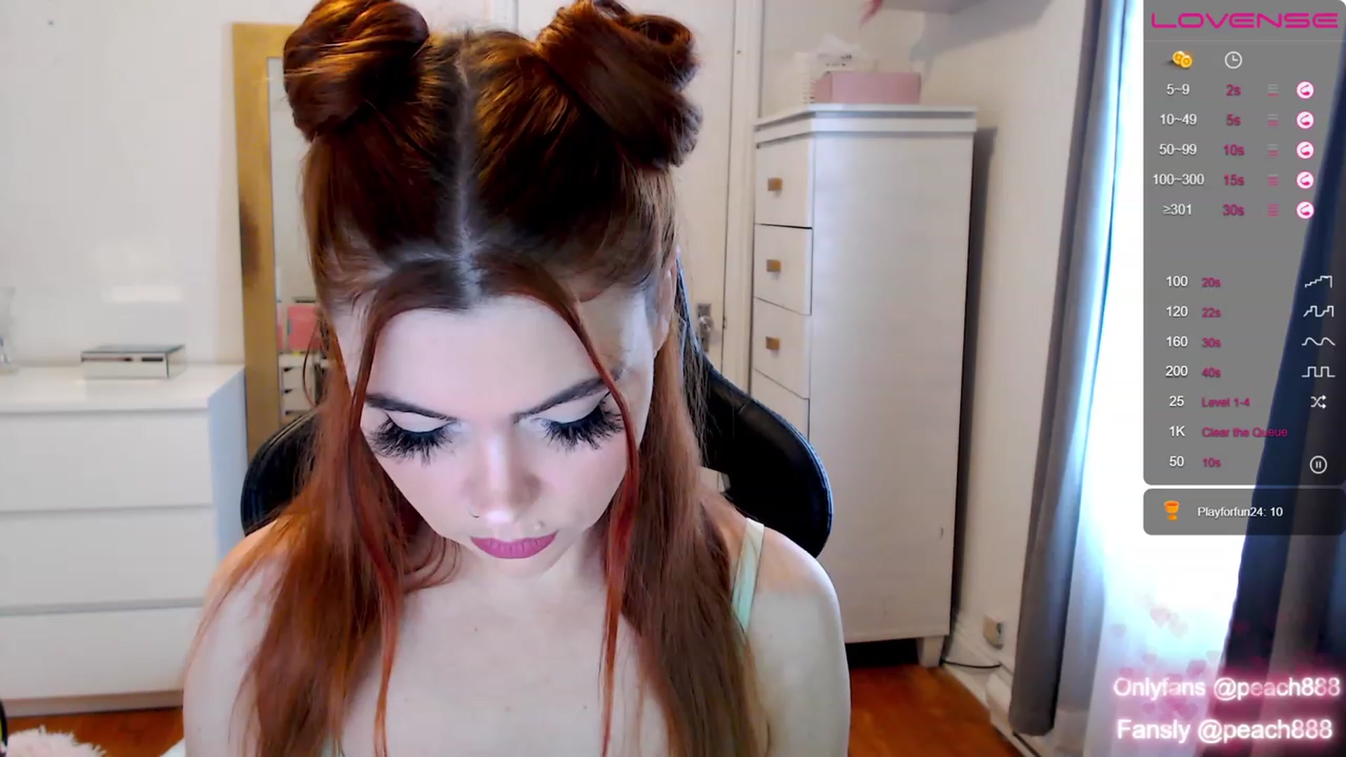 Gallery image thumbnail from Peach888's myfreecams stream on, 01/08/2023, 15:46 image 17 of 20