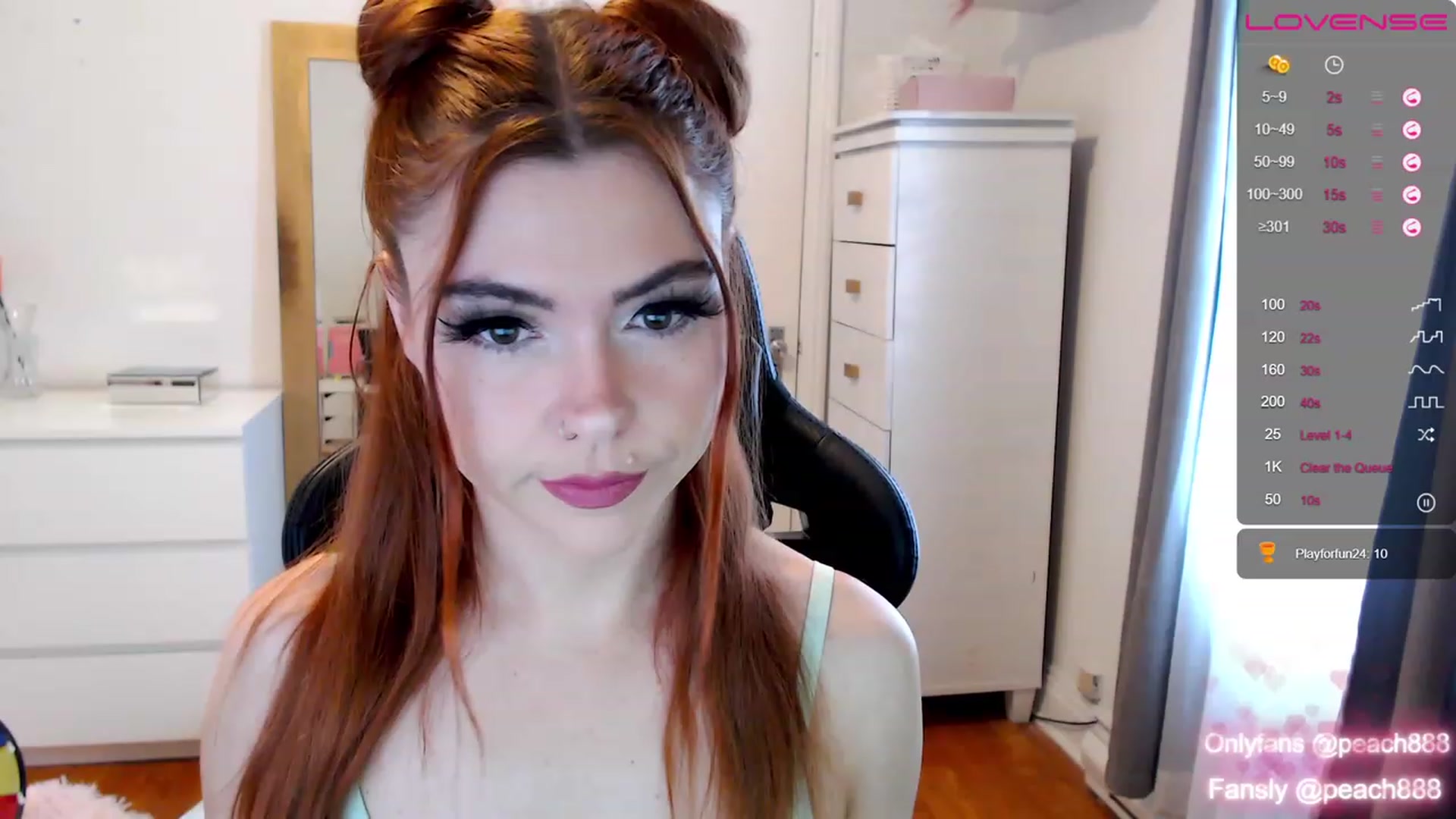 Gallery image thumbnail from Peach888's myfreecams stream on, 01/08/2023, 15:46 image 5 of 20