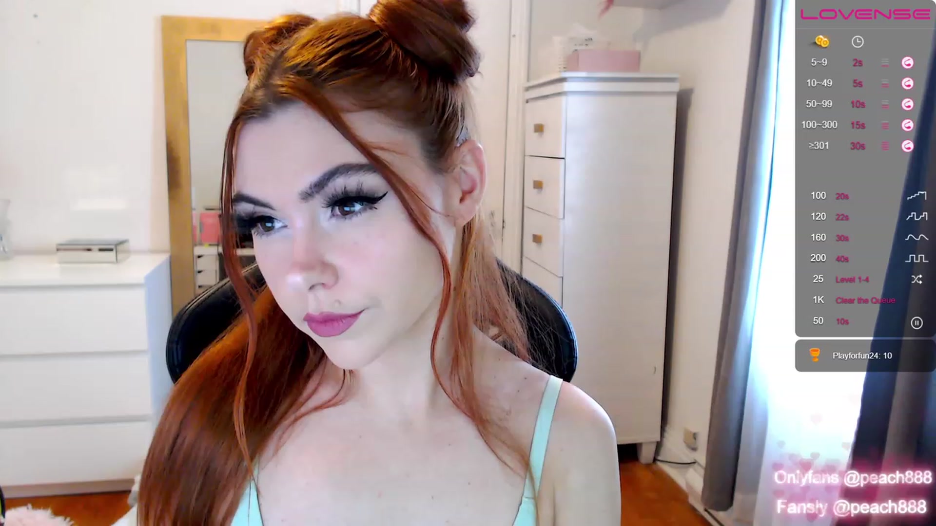 Gallery image thumbnail from Peach888's myfreecams stream on, 01/08/2023, 15:46 image 18 of 20