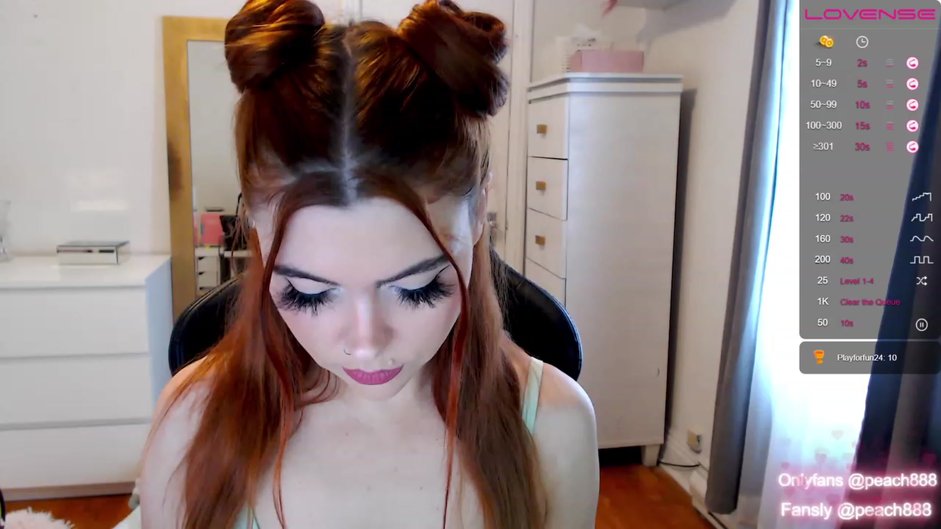 Gallery image thumbnail from Peach888's myfreecams stream on, 01/08/2023, 15:46 image 16 of 20