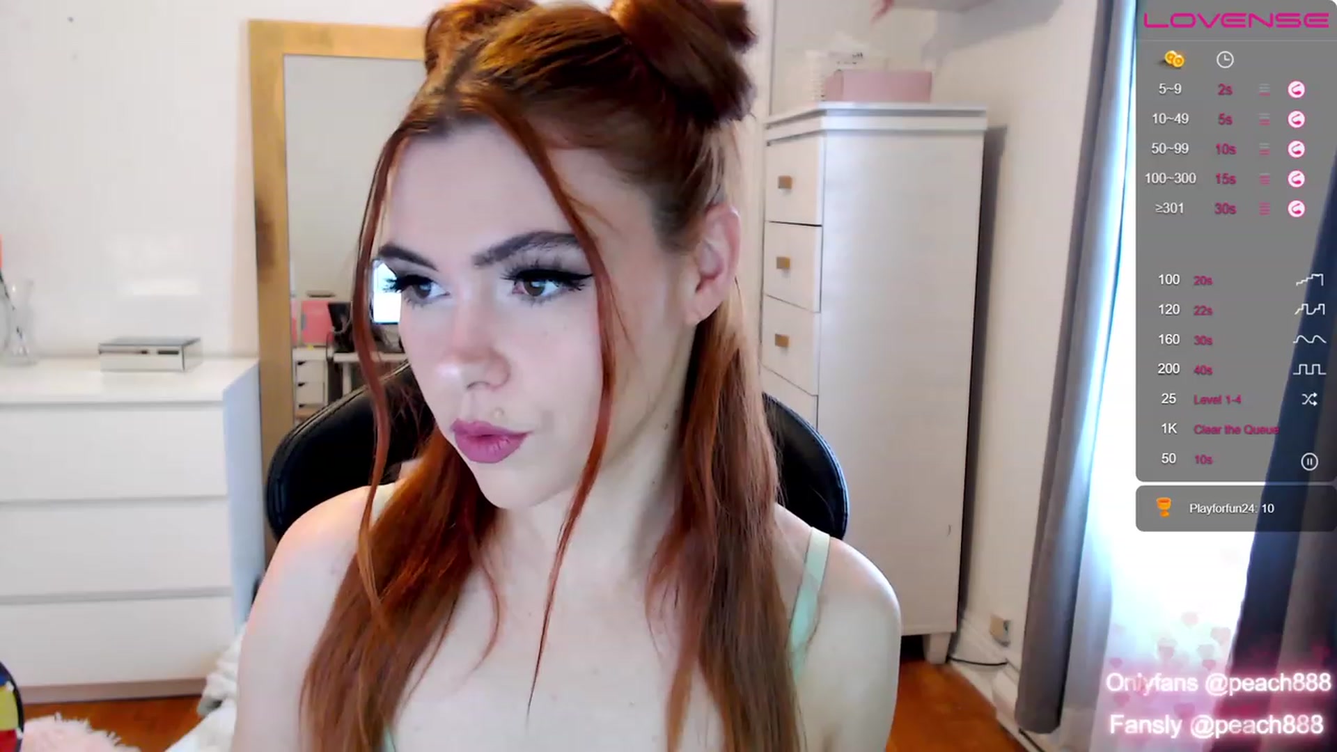 Gallery image thumbnail from Peach888's myfreecams stream on, 01/08/2023, 15:46 image 4 of 20