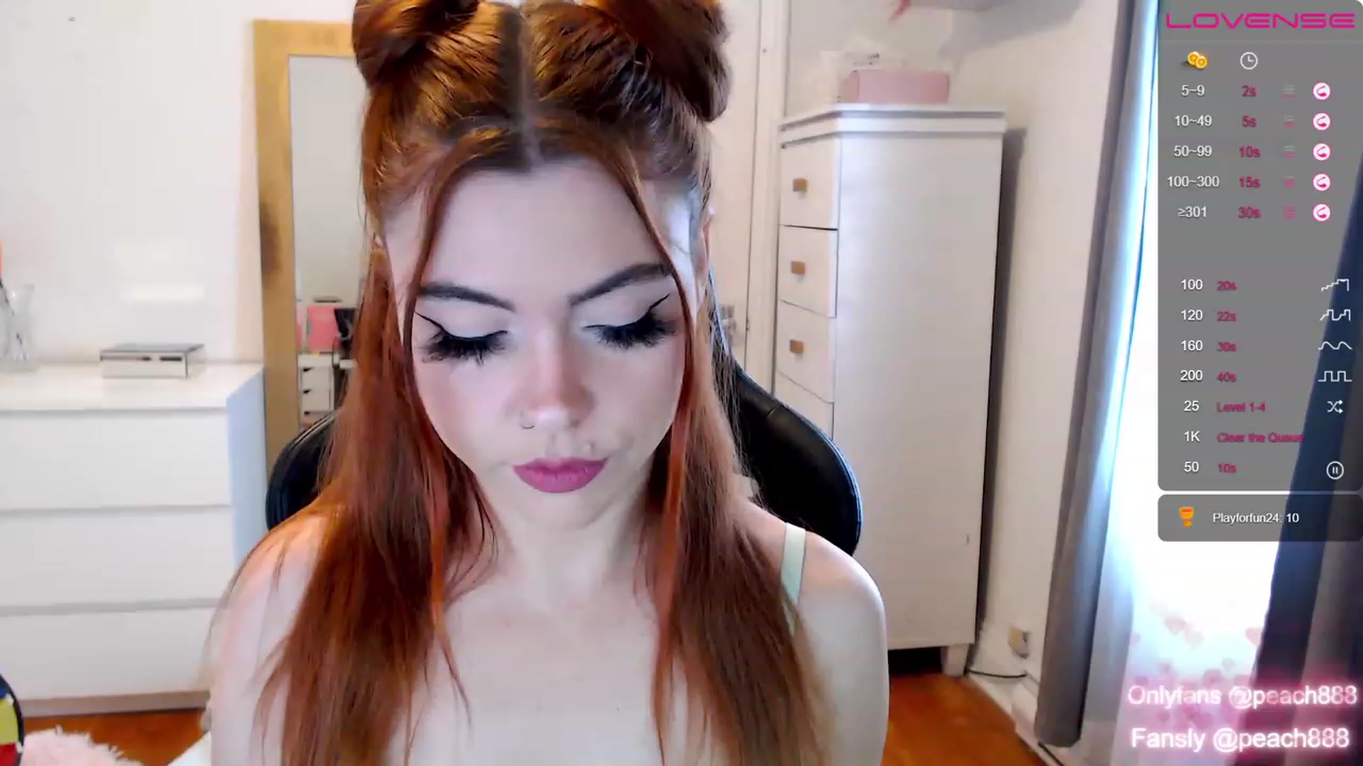 Gallery image thumbnail from Peach888's myfreecams stream on, 01/08/2023, 15:46 image 11 of 20