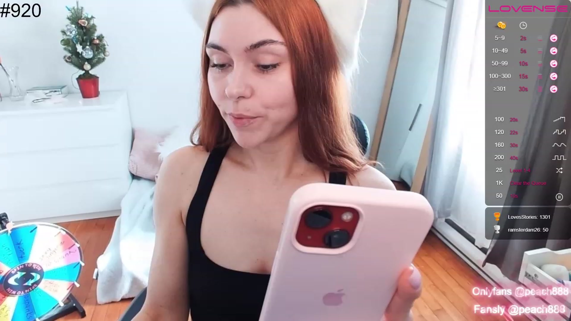 Gallery image thumbnail from Peach888's myfreecams stream on, 01/15/2023, 16:00 image 9 of 20