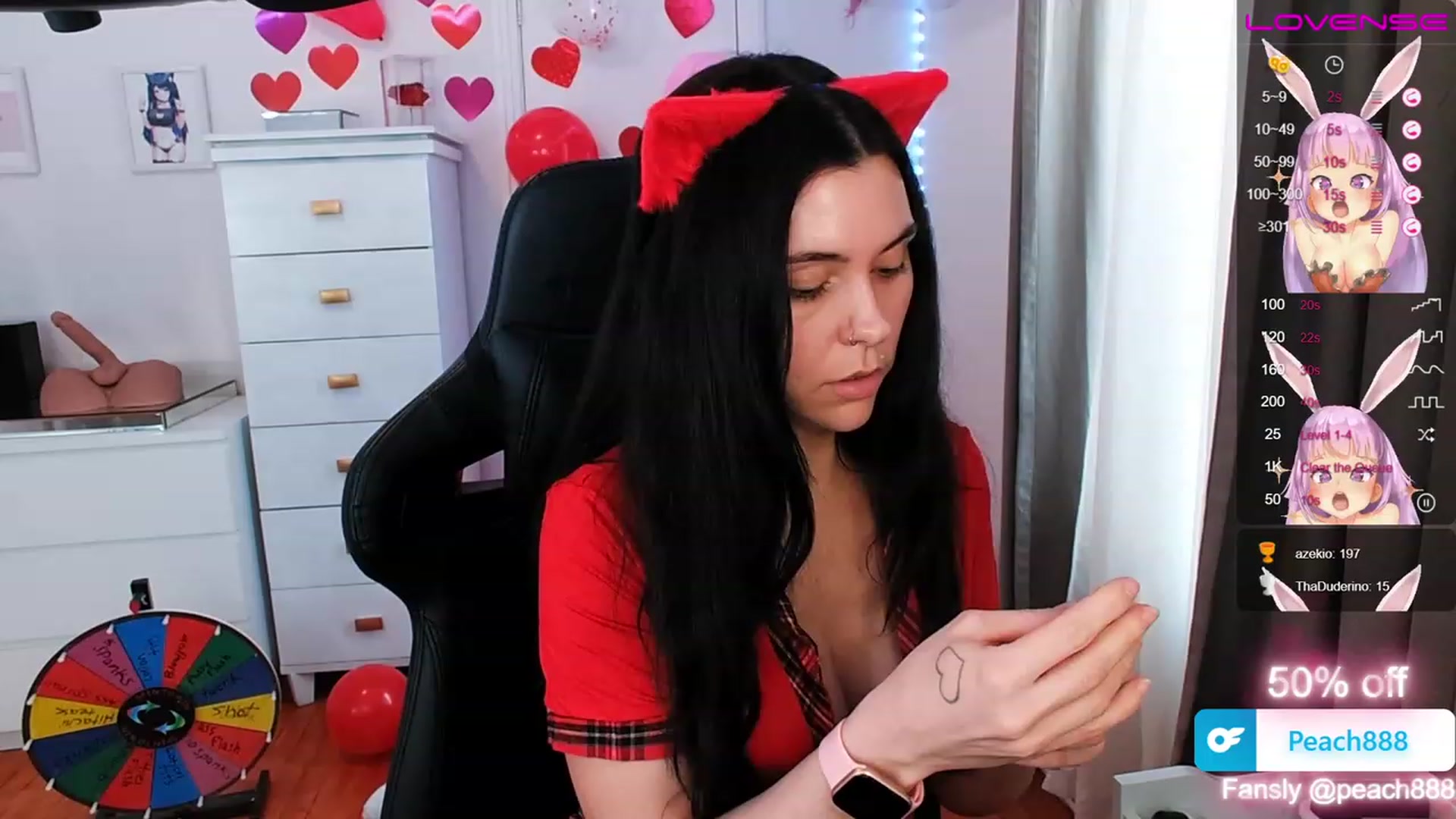 Gallery image thumbnail from Peach888's myfreecams stream on, 02/15/2023, 19:46 image 14 of 20