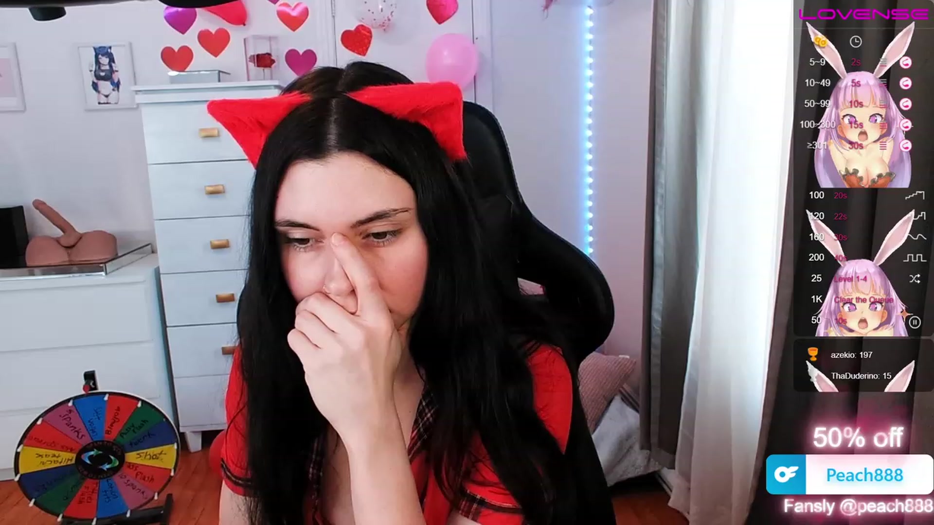 Gallery image thumbnail from Peach888's myfreecams stream on, 02/15/2023, 19:46 image 10 of 20