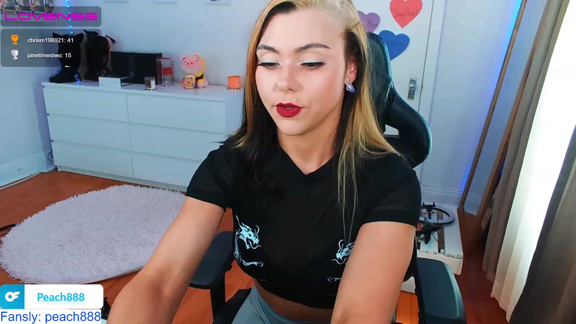 Gallery image thumbnail from Peach888's myfreecams stream on, 05/26/2023, 16:14 image 4 of 20