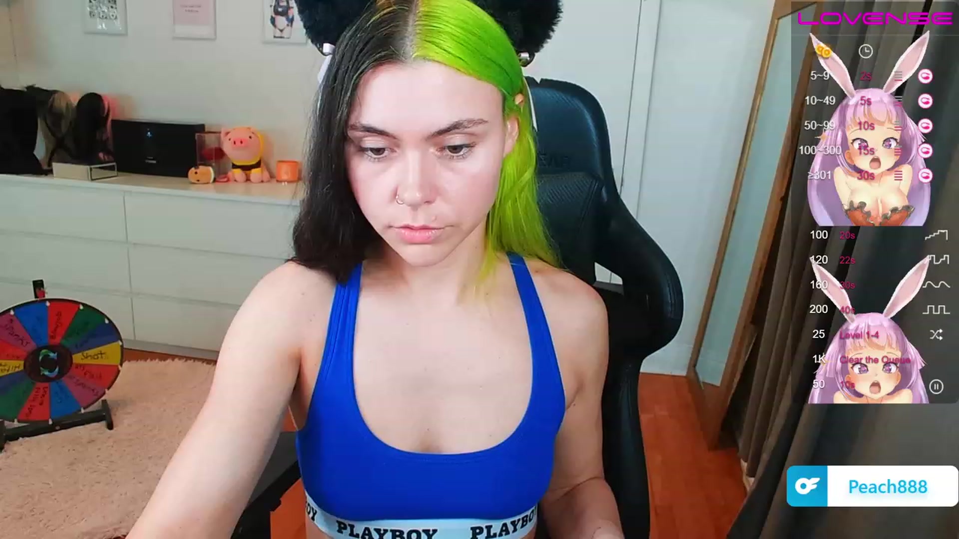 Gallery image thumbnail from Peach888's myfreecams stream on, 06/13/2023, 14:10 image 1 of 20
