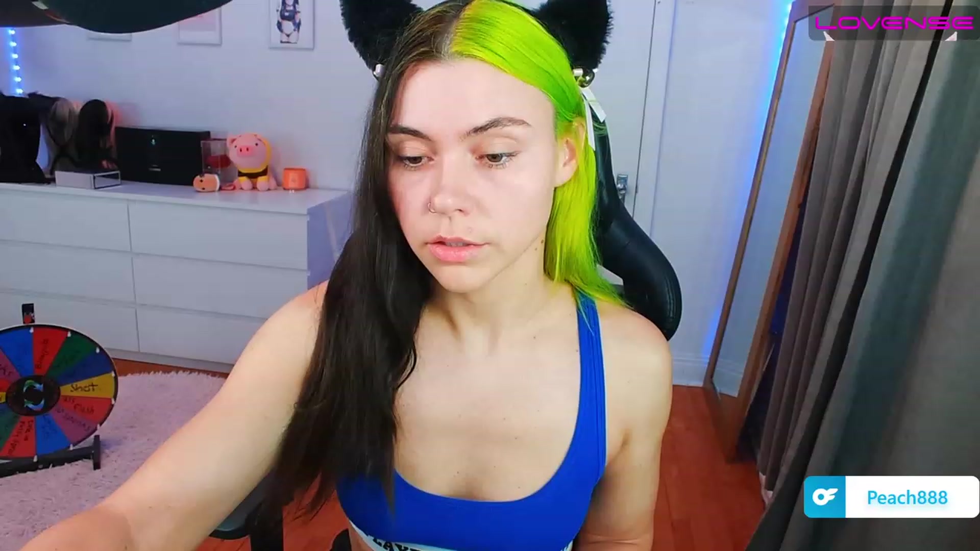 Gallery image thumbnail from Peach888's myfreecams stream on, 06/13/2023, 14:10 image 7 of 20