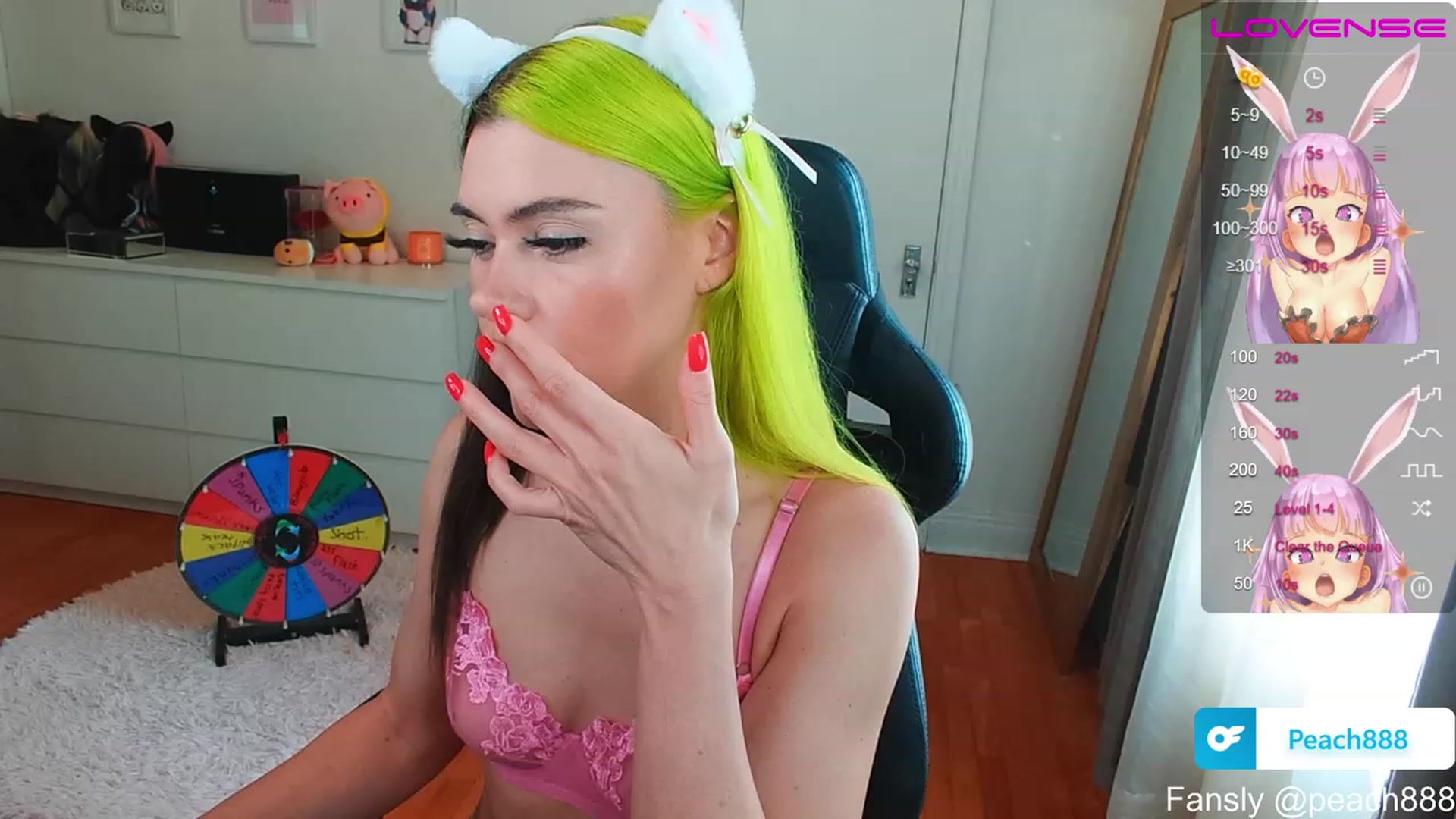 Gallery image thumbnail from Peach888's myfreecams stream on, 06/14/2023, 15:19 image 4 of 20