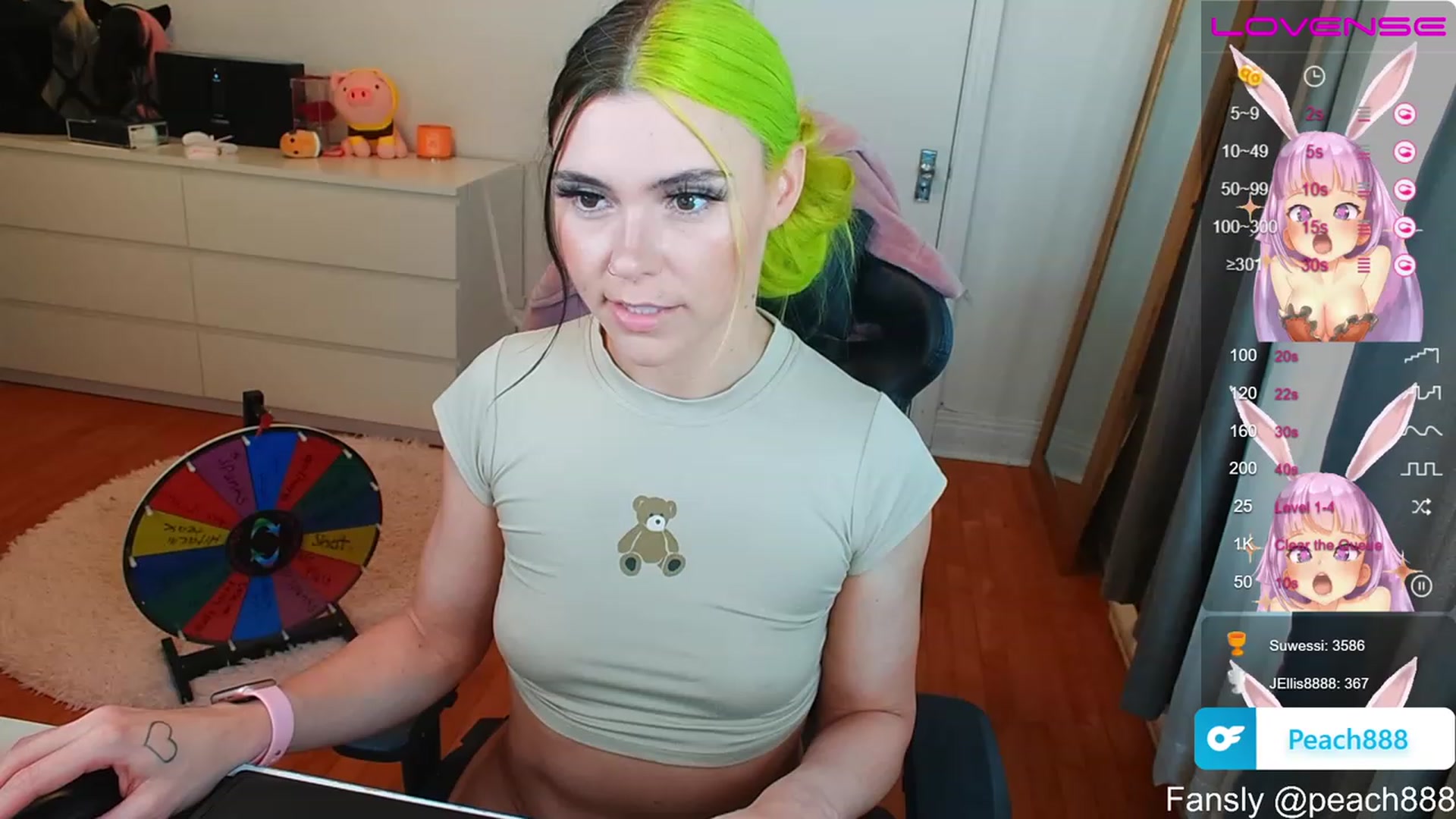 Gallery image thumbnail from Peach888's myfreecams stream on, 06/14/2023, 18:59 image 14 of 20