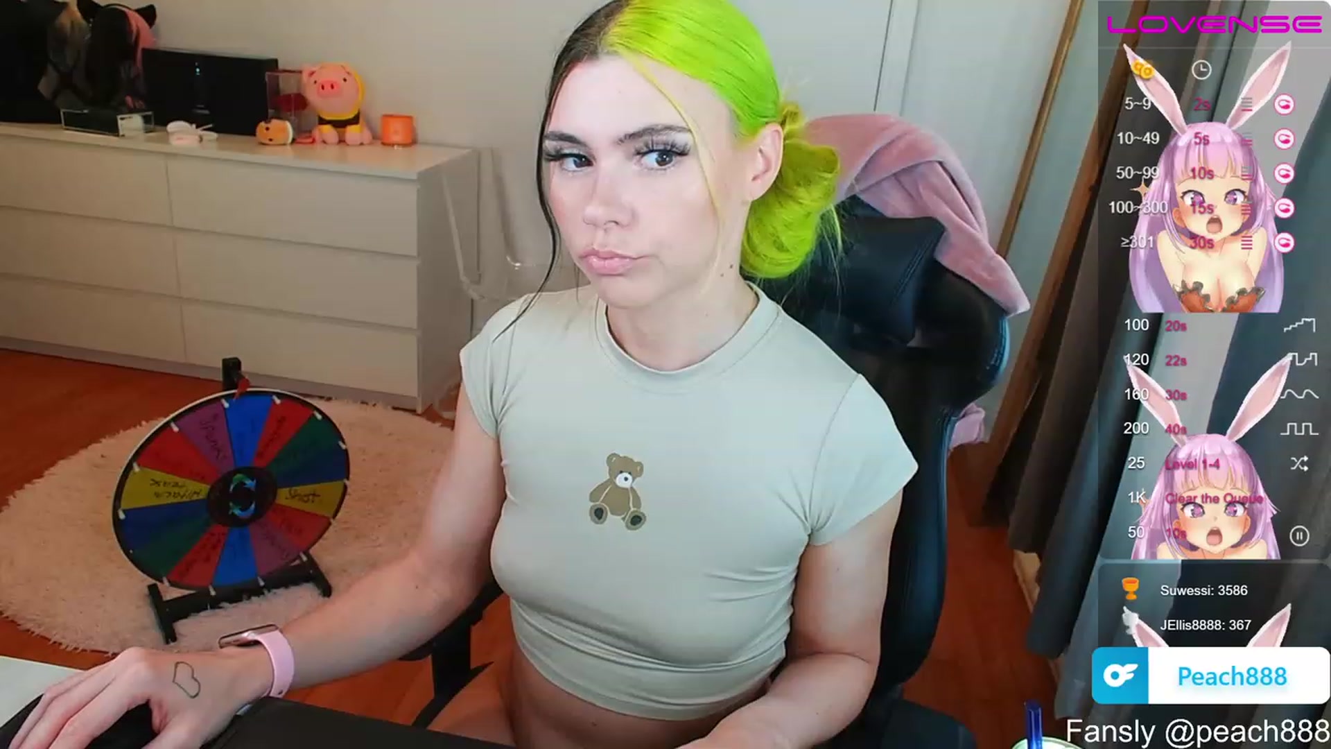 Gallery image thumbnail from Peach888's myfreecams stream on, 06/14/2023, 18:59 image 11 of 20