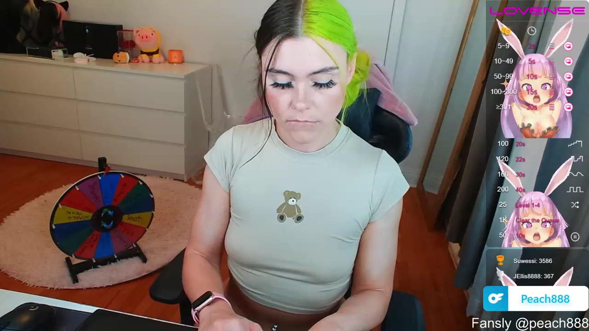 Gallery image thumbnail from Peach888's myfreecams stream on, 06/14/2023, 18:59 image 15 of 20