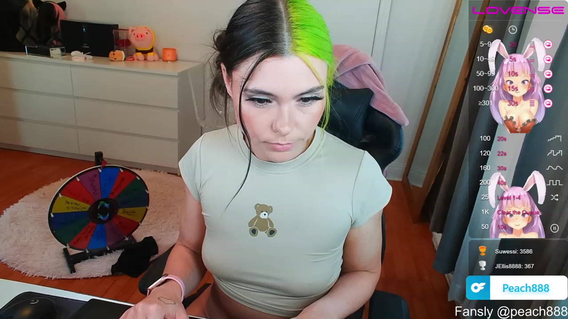 Gallery image thumbnail from Peach888's myfreecams stream on, 06/14/2023, 18:59 image 17 of 20