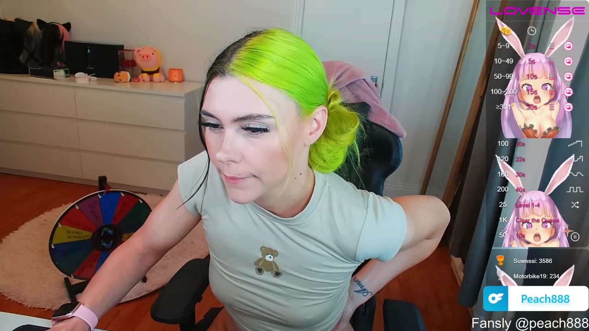 Gallery image thumbnail from Peach888's myfreecams stream on, 06/14/2023, 18:59 image 8 of 20
