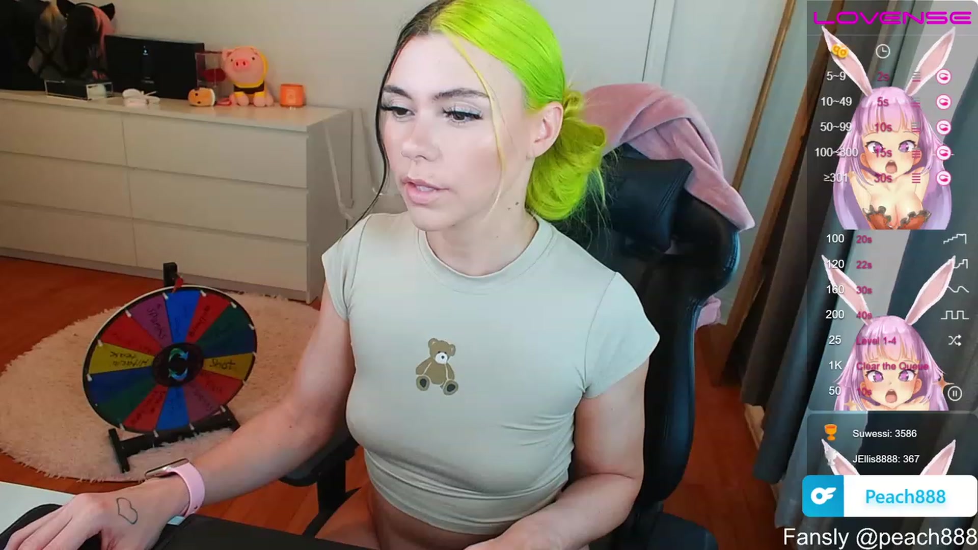 Gallery image thumbnail from Peach888's myfreecams stream on, 06/14/2023, 18:59 image 12 of 20
