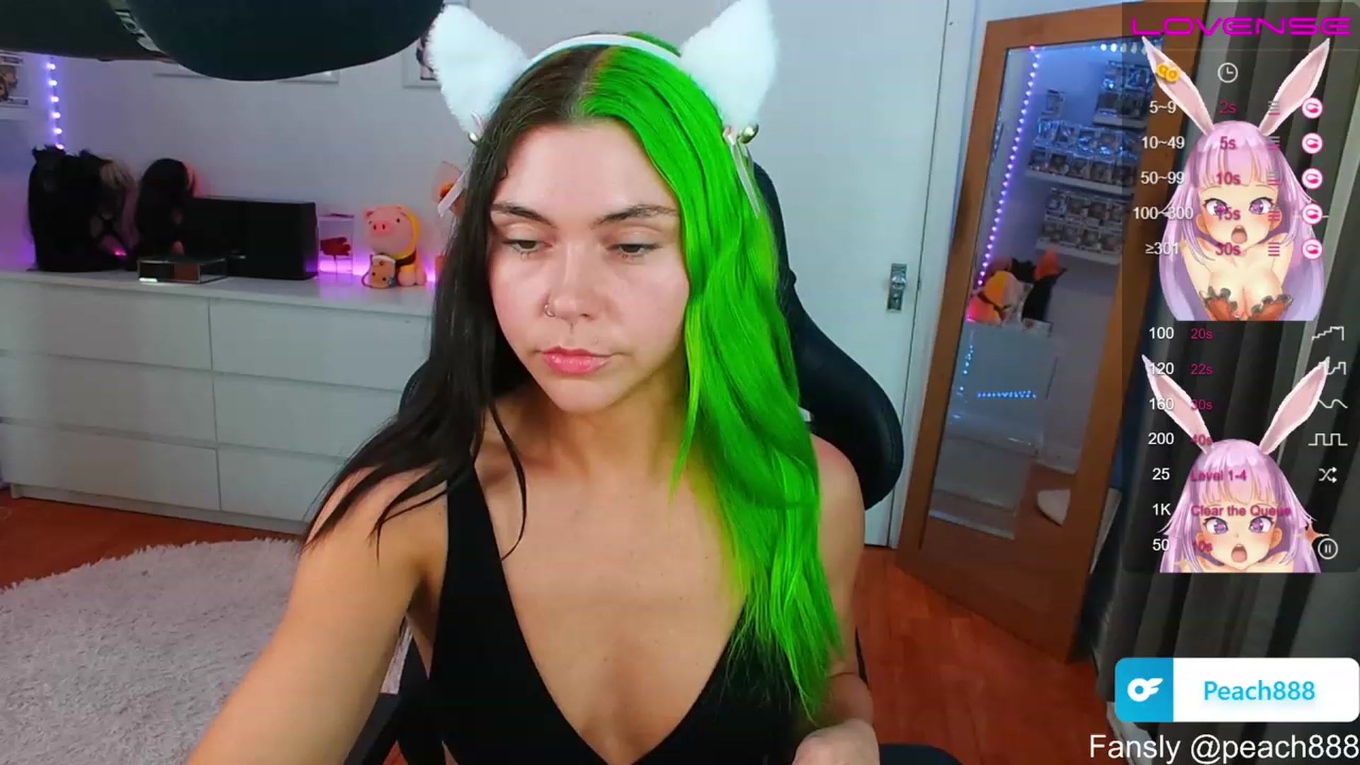 Gallery image thumbnail from Peach888's myfreecams stream on, 06/20/2023, 19:23 image 5 of 20