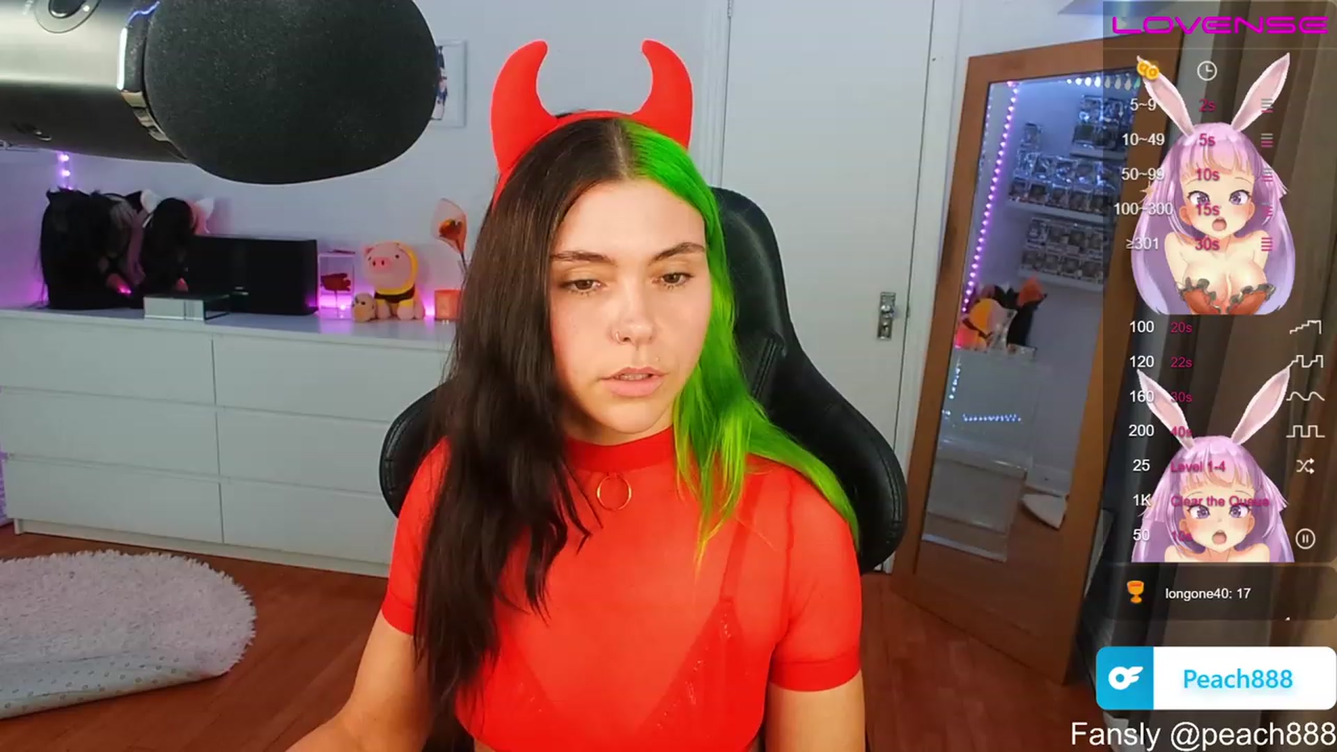Gallery image thumbnail from Peach888's myfreecams stream on, 06/21/2023, 14:27 image 12 of 20