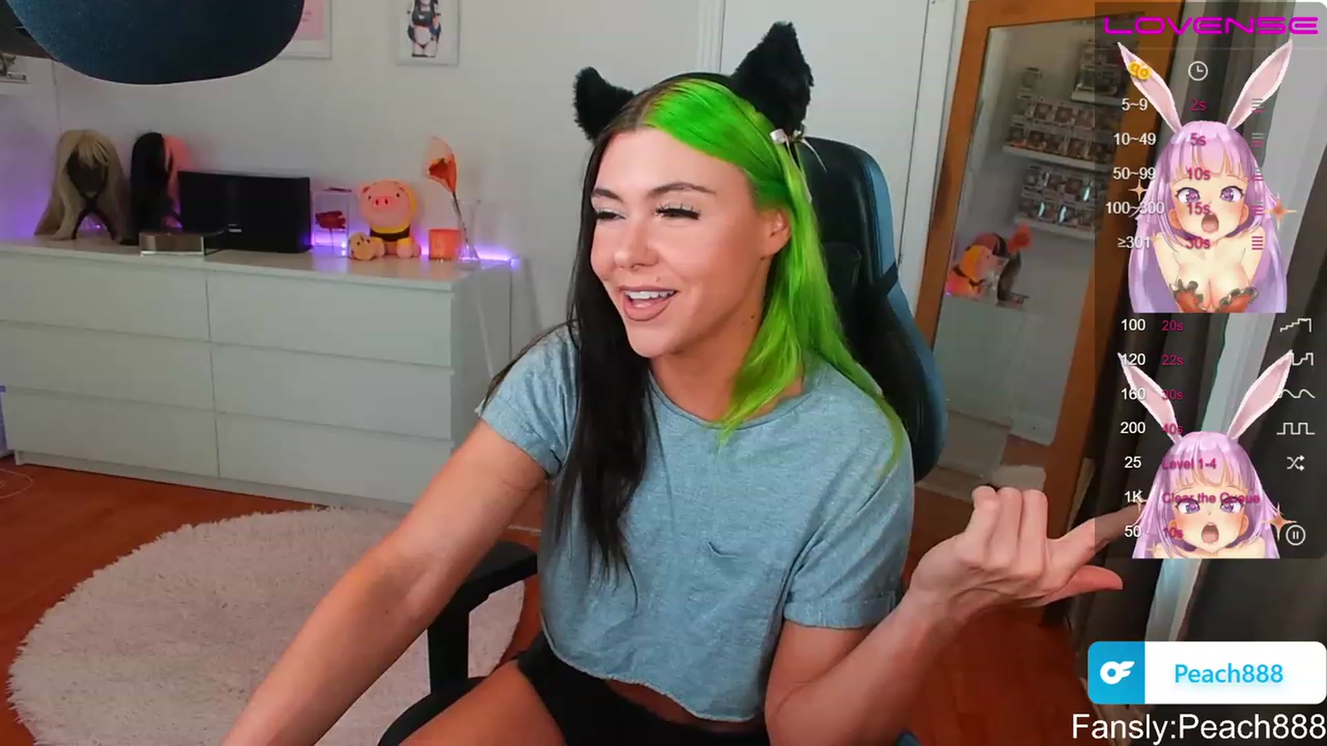 Gallery image thumbnail from Peach888's myfreecams stream on, 06/26/2023, 17:23 image 11 of 20