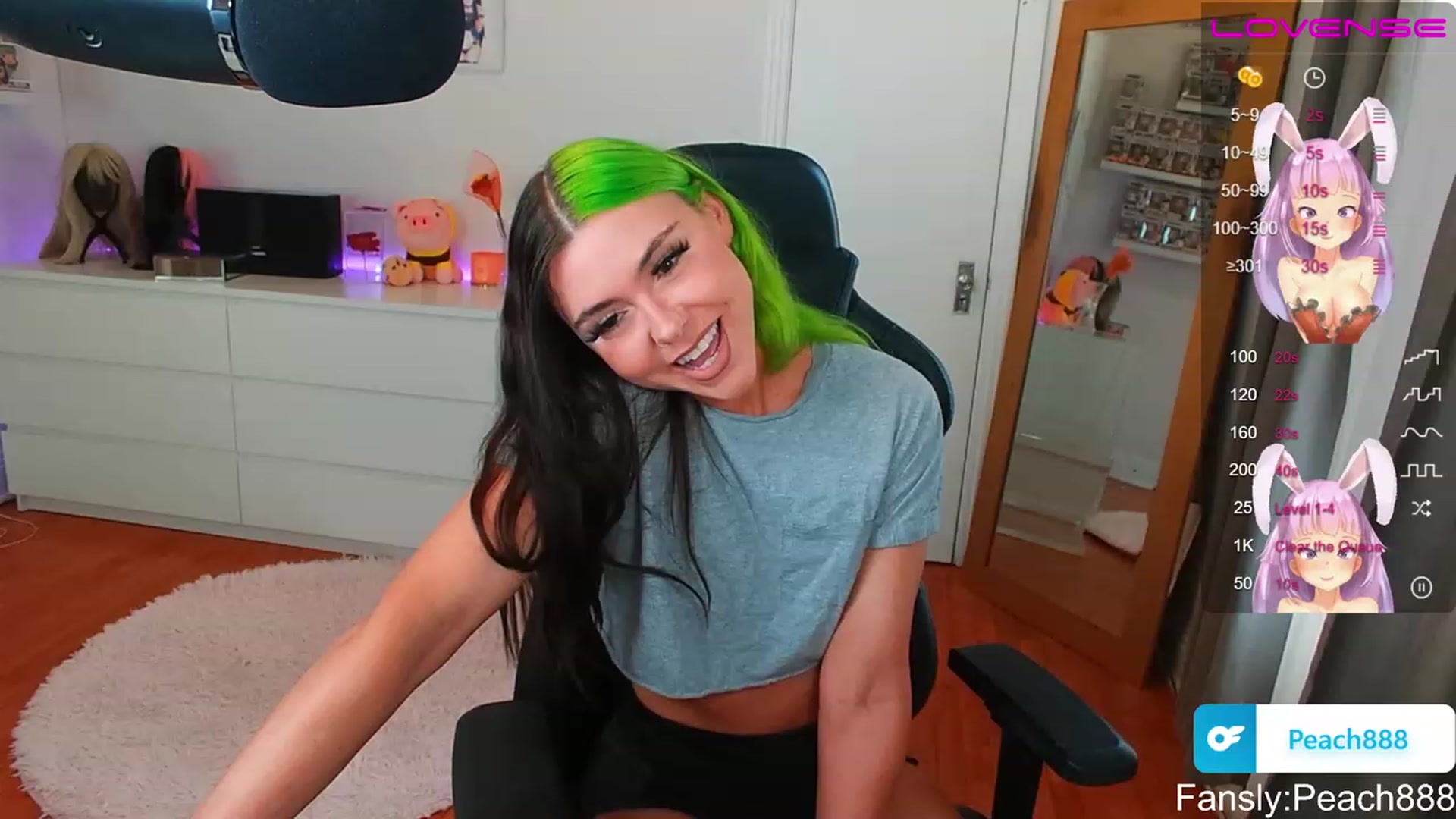 Gallery image thumbnail from Peach888's myfreecams stream on, 06/26/2023, 17:23 image 5 of 20