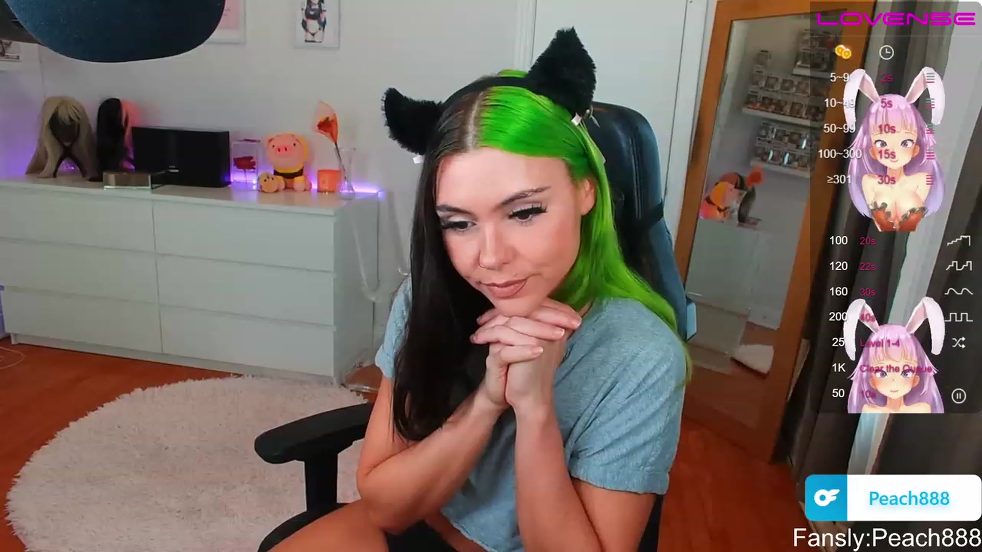 Gallery image thumbnail from Peach888's myfreecams stream on, 06/26/2023, 17:23 image 12 of 20