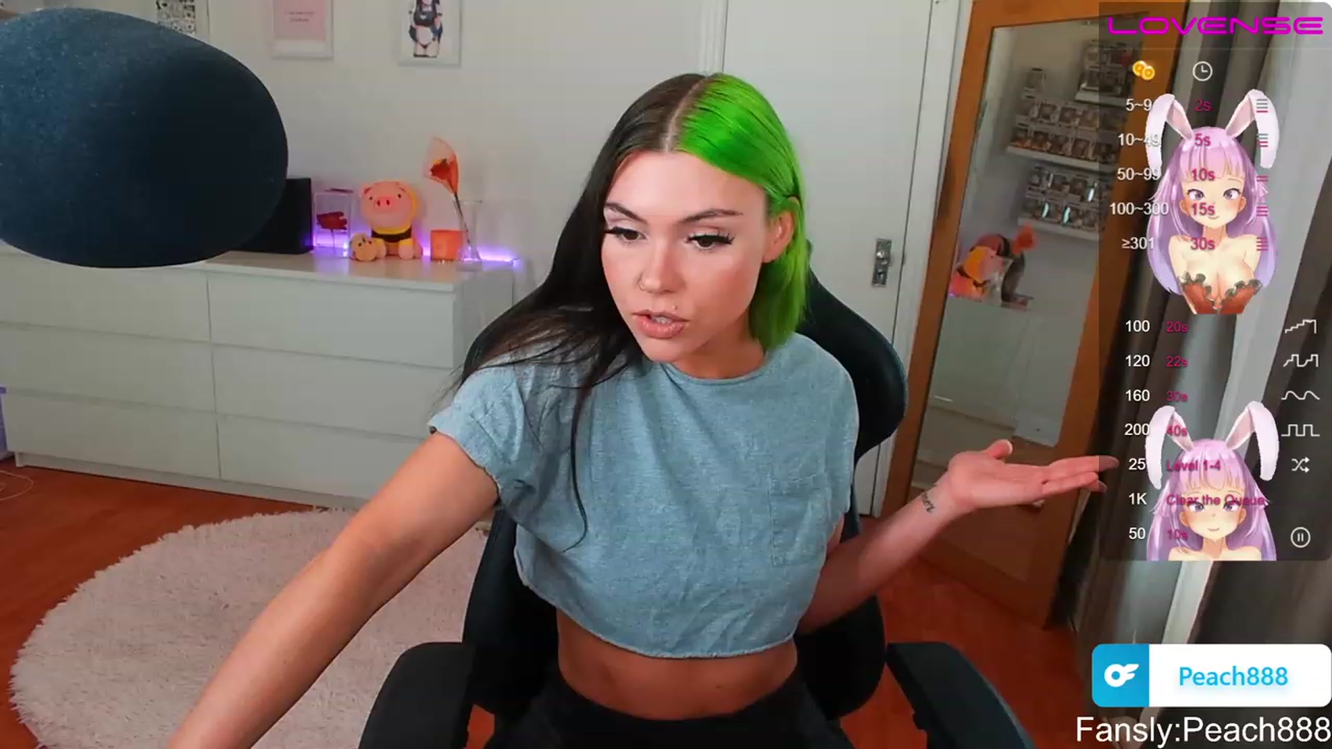 Gallery image thumbnail from Peach888's myfreecams stream on, 06/26/2023, 17:23 image 4 of 20