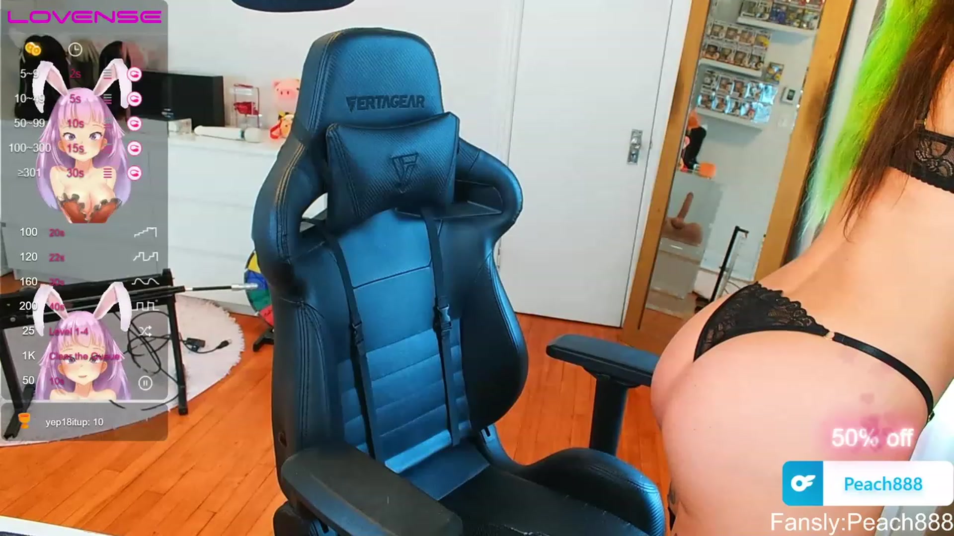 Gallery image thumbnail from Peach888's myfreecams stream on, 06/29/2023, 13:50 image 1 of 20