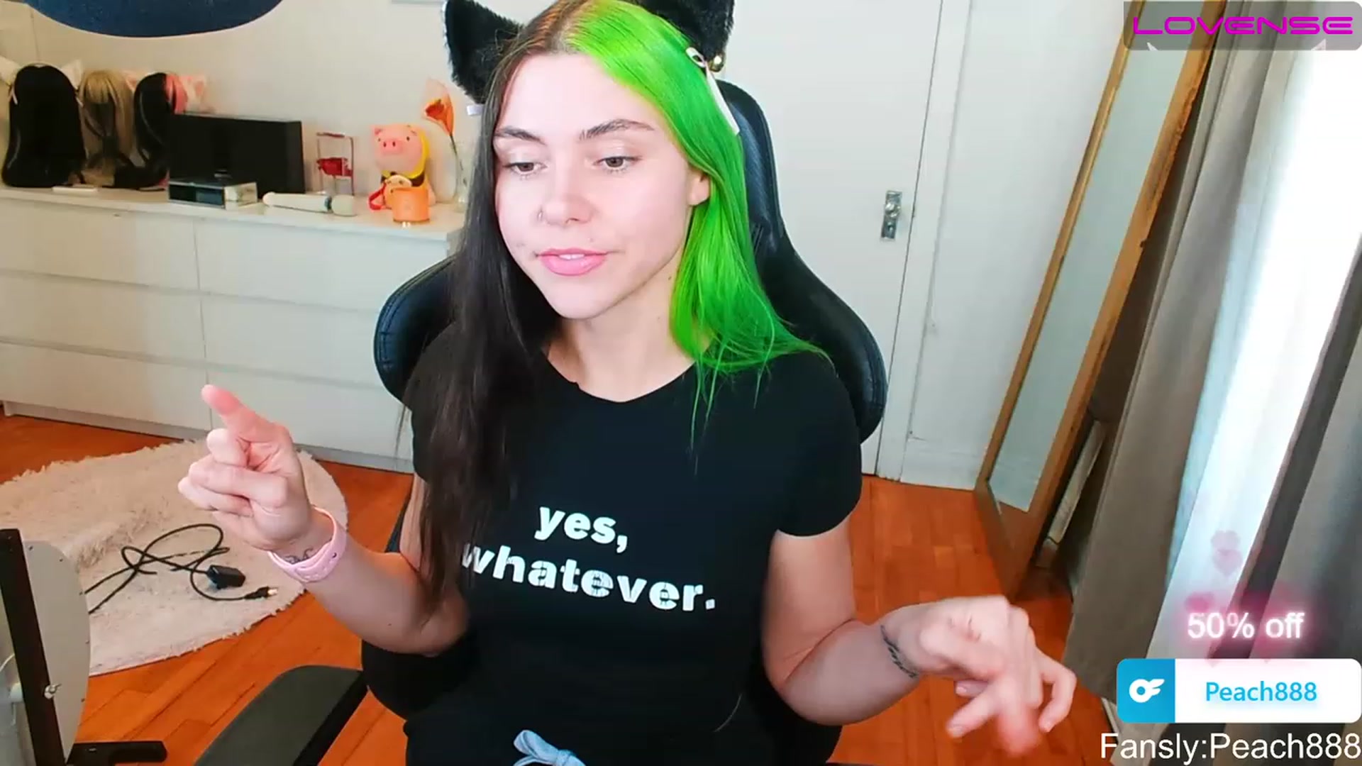 Gallery image thumbnail from Peach888's myfreecams stream on, 06/29/2023, 15:46 image 16 of 20