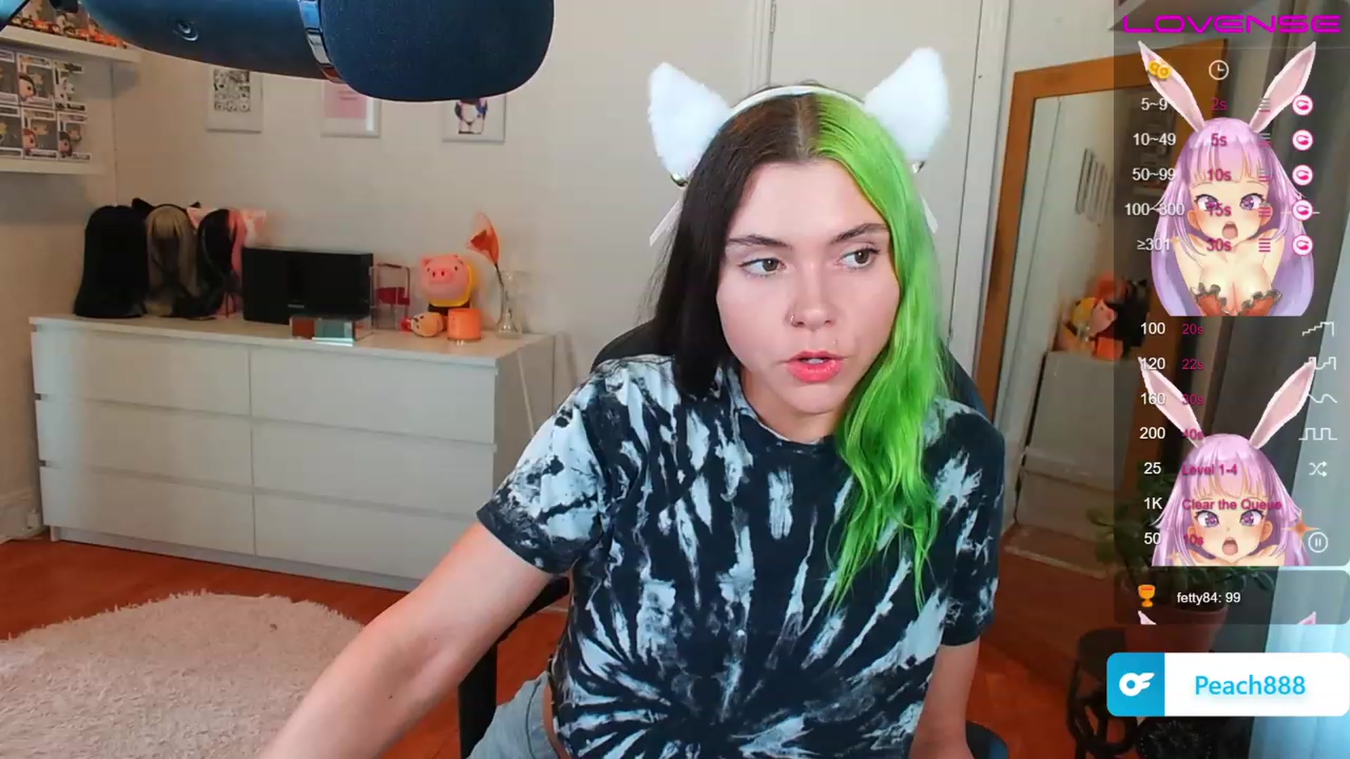 Gallery image thumbnail from Peach888's myfreecams stream on, 07/05/2023, 18:44 image 17 of 20