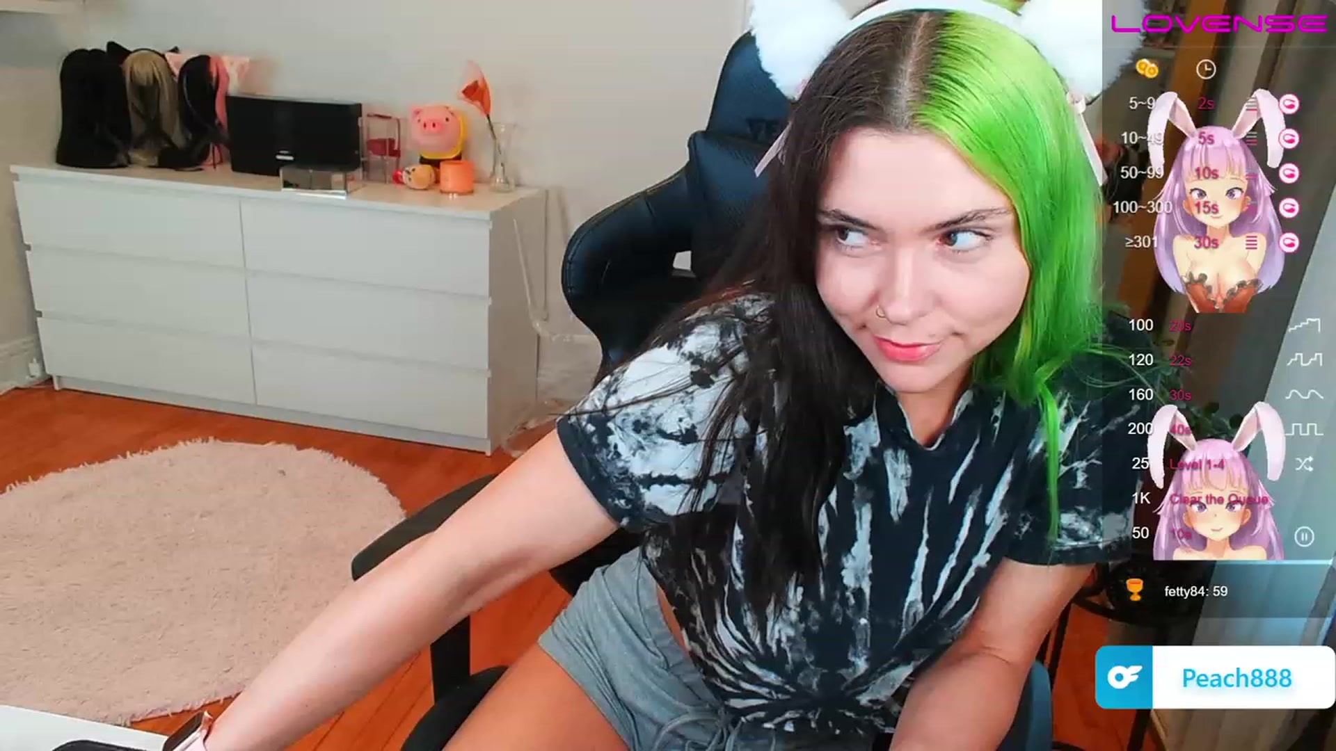 Gallery image thumbnail from Peach888's myfreecams stream on, 07/05/2023, 18:44 image 13 of 20
