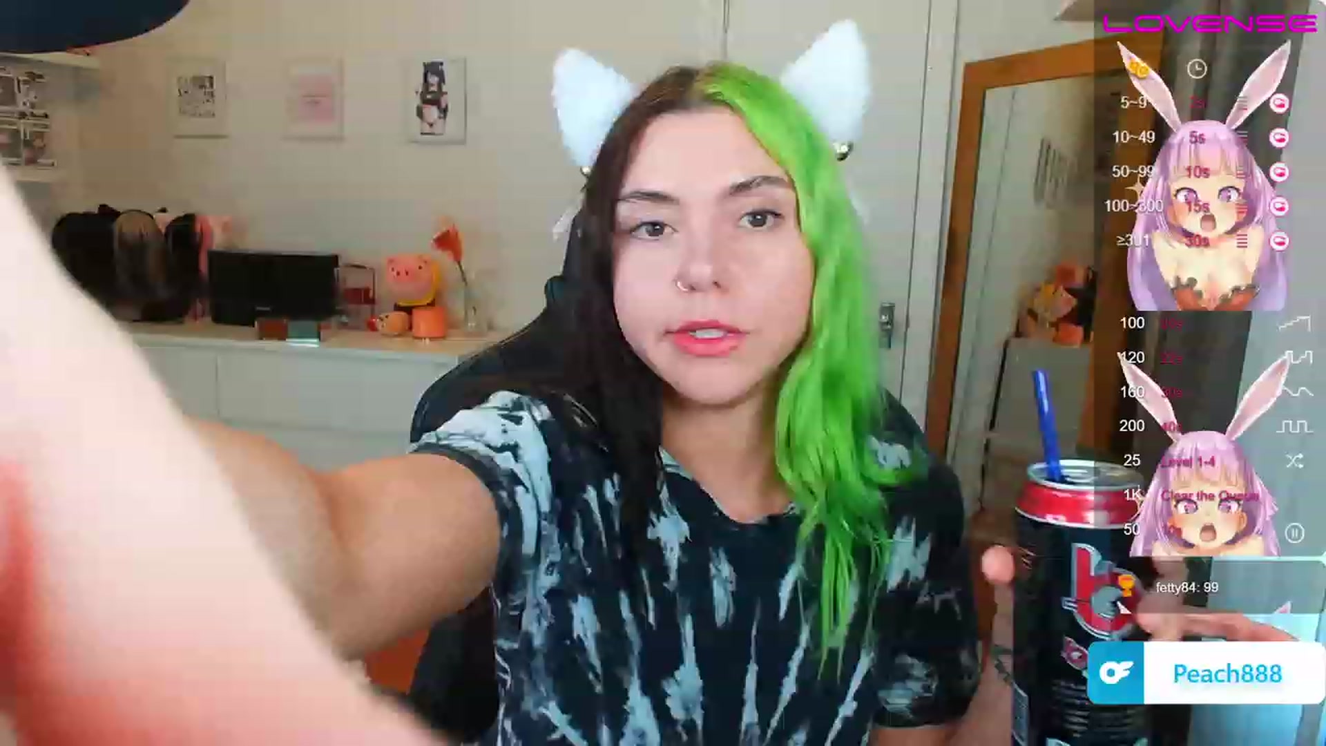 Gallery image thumbnail from Peach888's myfreecams stream on, 07/05/2023, 18:44 image 19 of 20