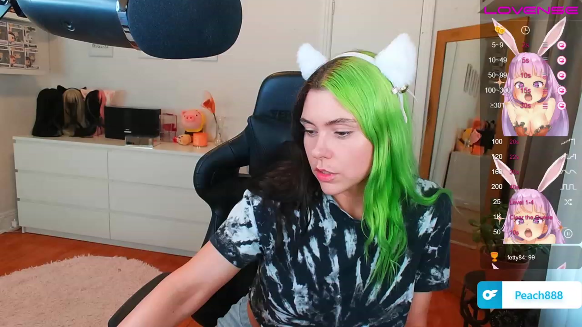 Gallery image thumbnail from Peach888's myfreecams stream on, 07/05/2023, 18:44 image 15 of 20